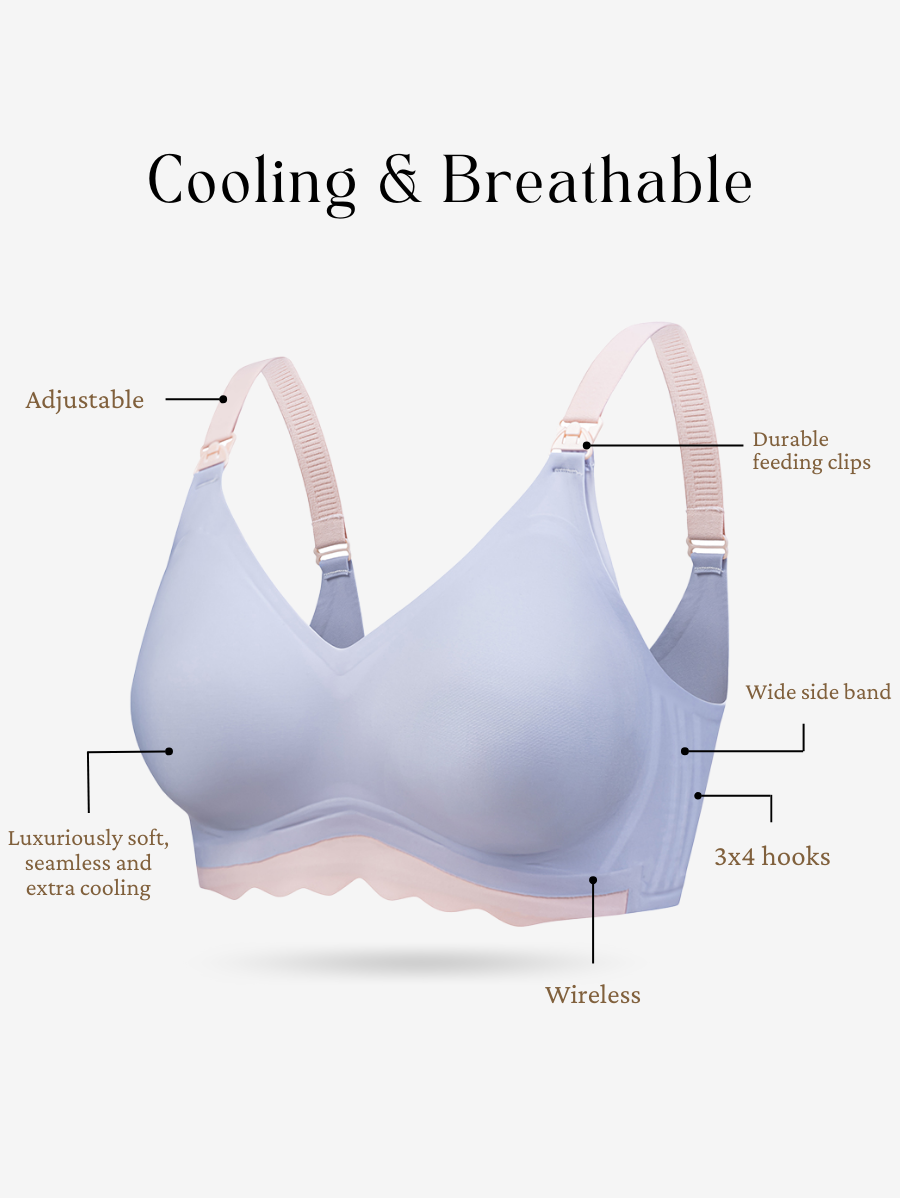 Ultra Cooling Seamless Nursing Bra