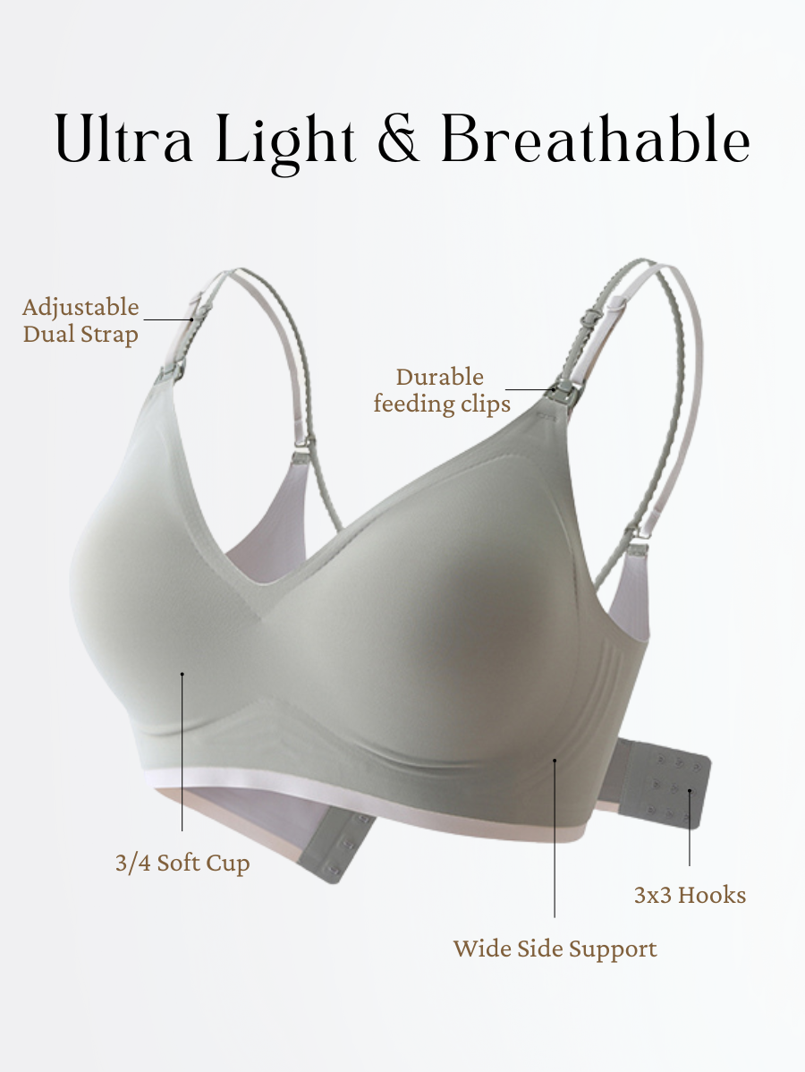 Aurora Dual Strap Aloe Vera Gel Latex Nursing Bra