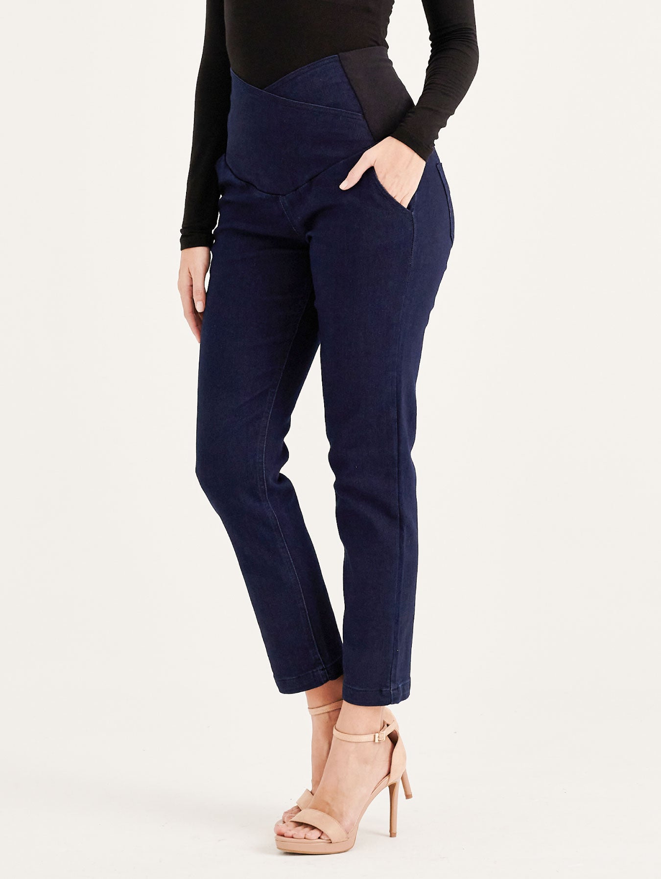 Navy Fairy Maternity Pant (Pre and Postpartum)