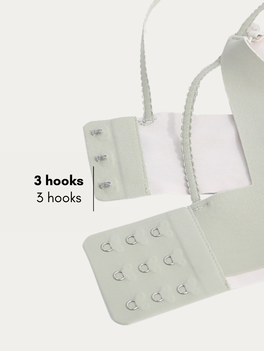 Dual Strap Latex Coaster Nursing Bra (Petite Size)