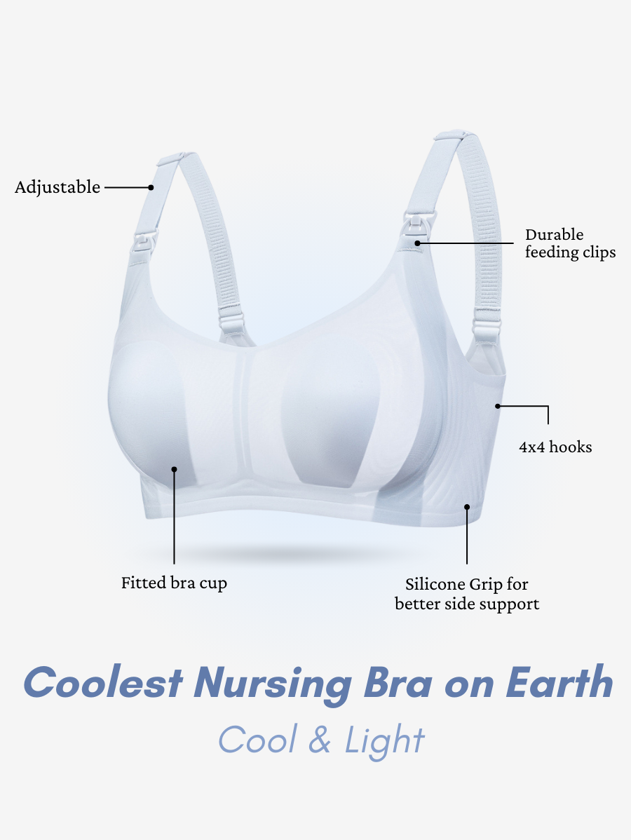 Airy Seamless Top Open Nursing Bra