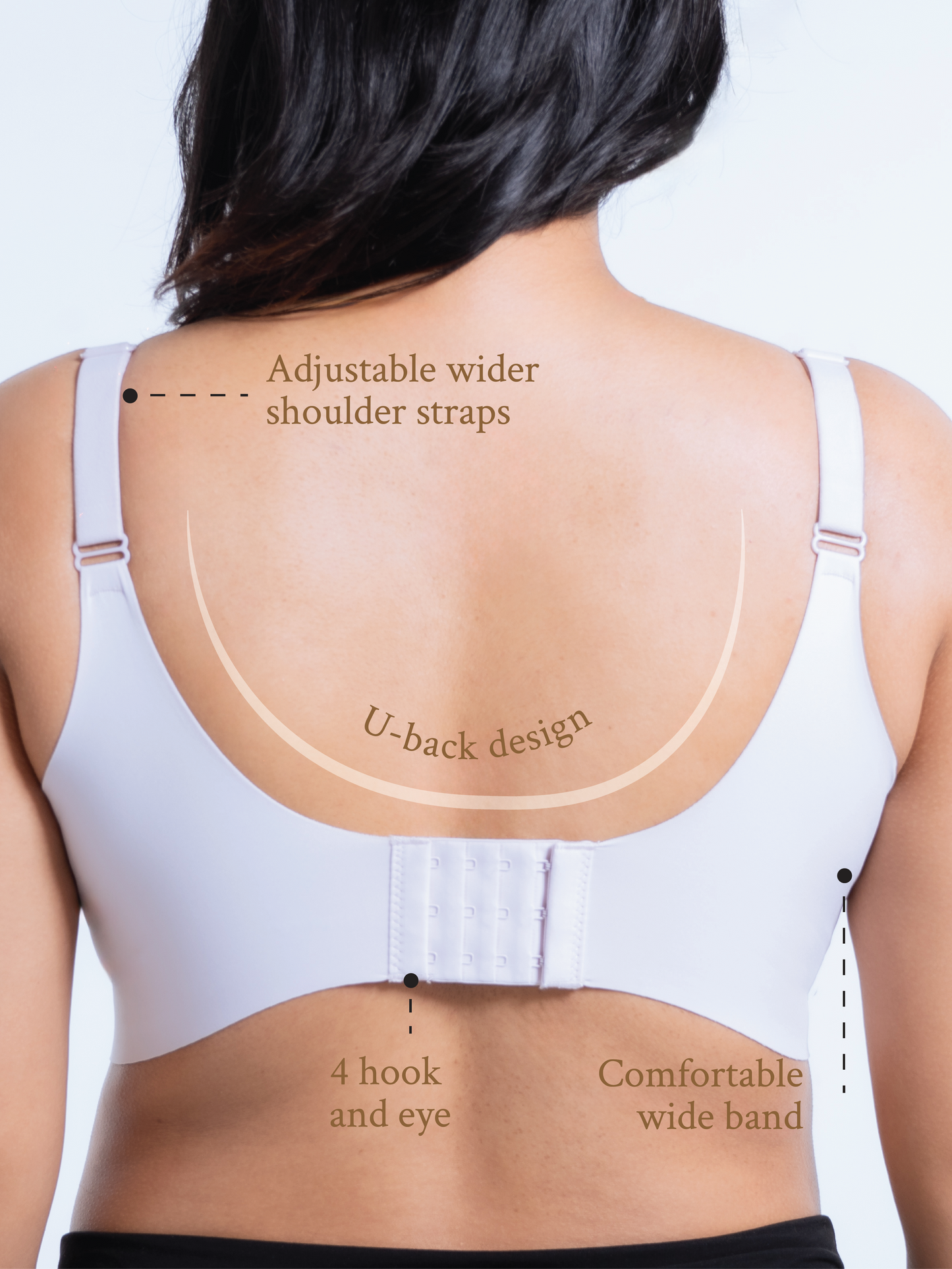 Premium Green Tea Antibacterial Middle Button Nursing Bra