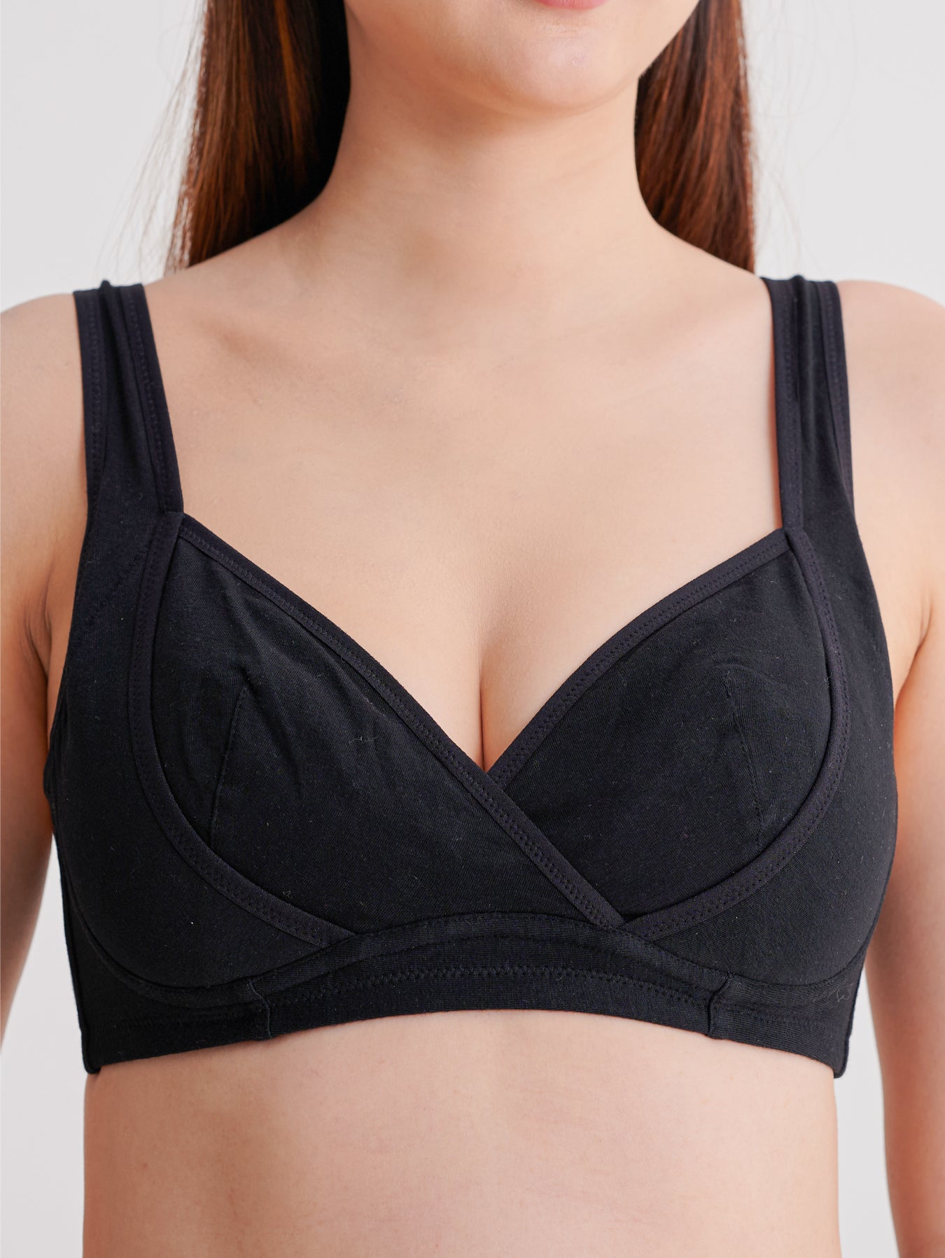 Push Up Frontal Pull Down Easy Nursing Bra