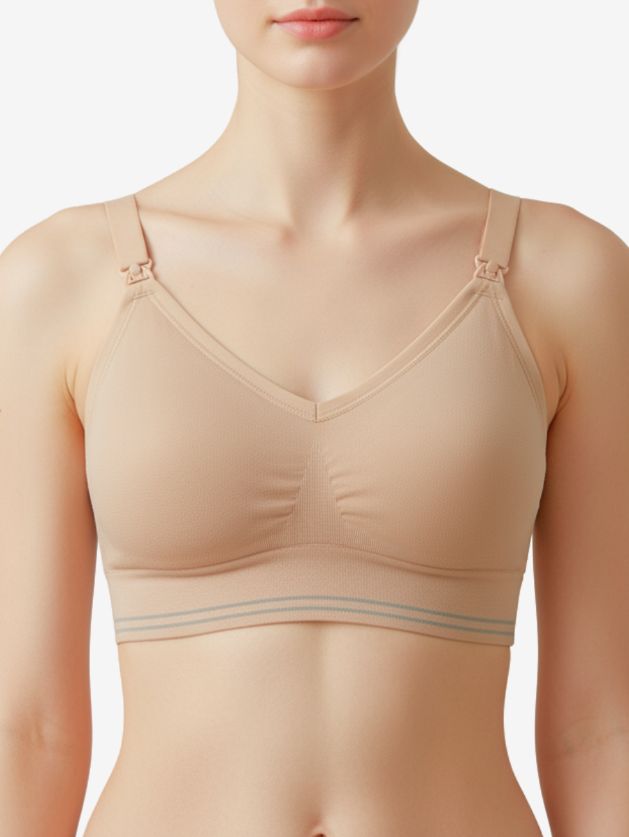Sport Bra Spandex Top Open Nursing Bra
