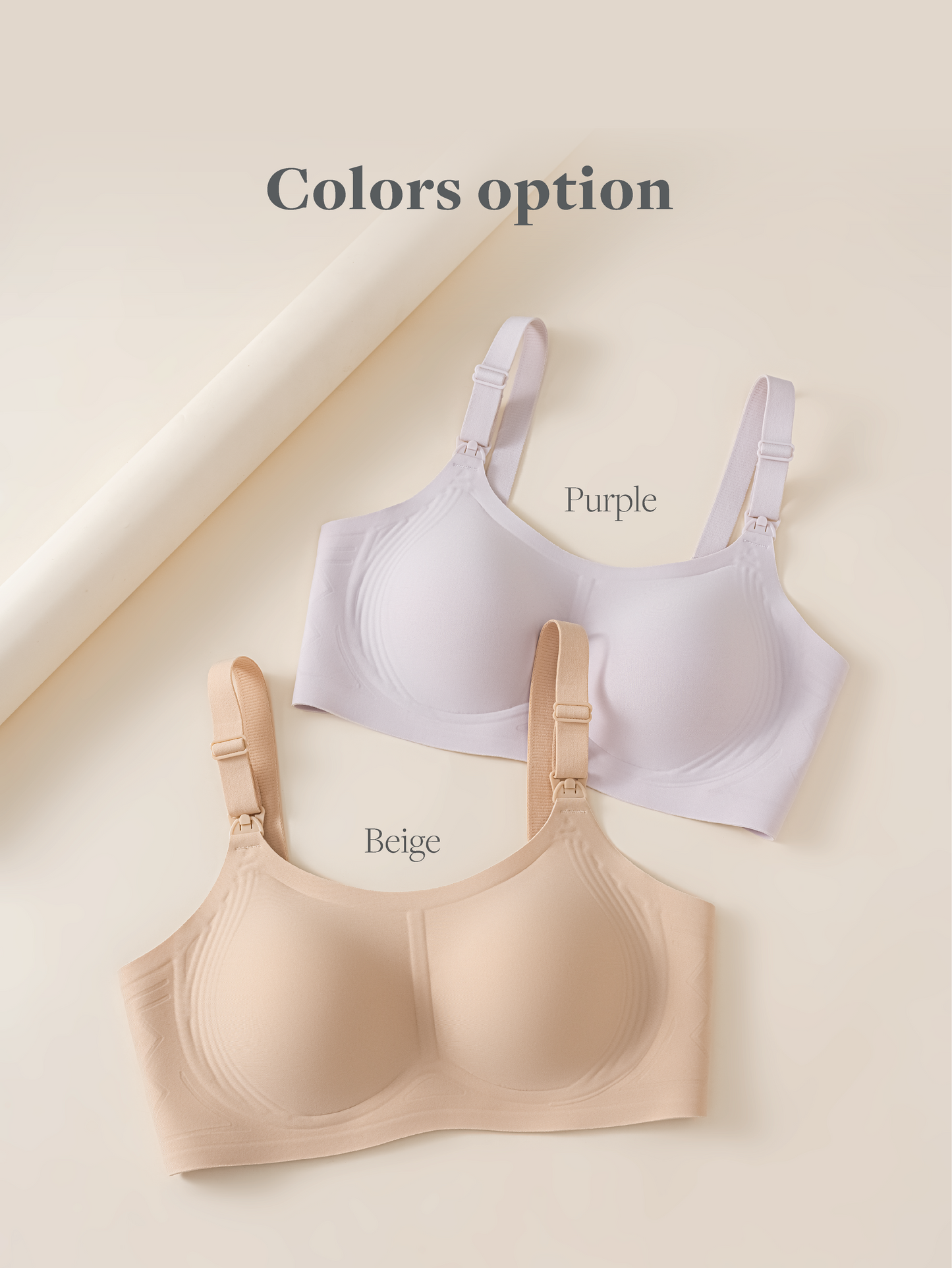 Seamless Support T-Shirt Nursing Bra