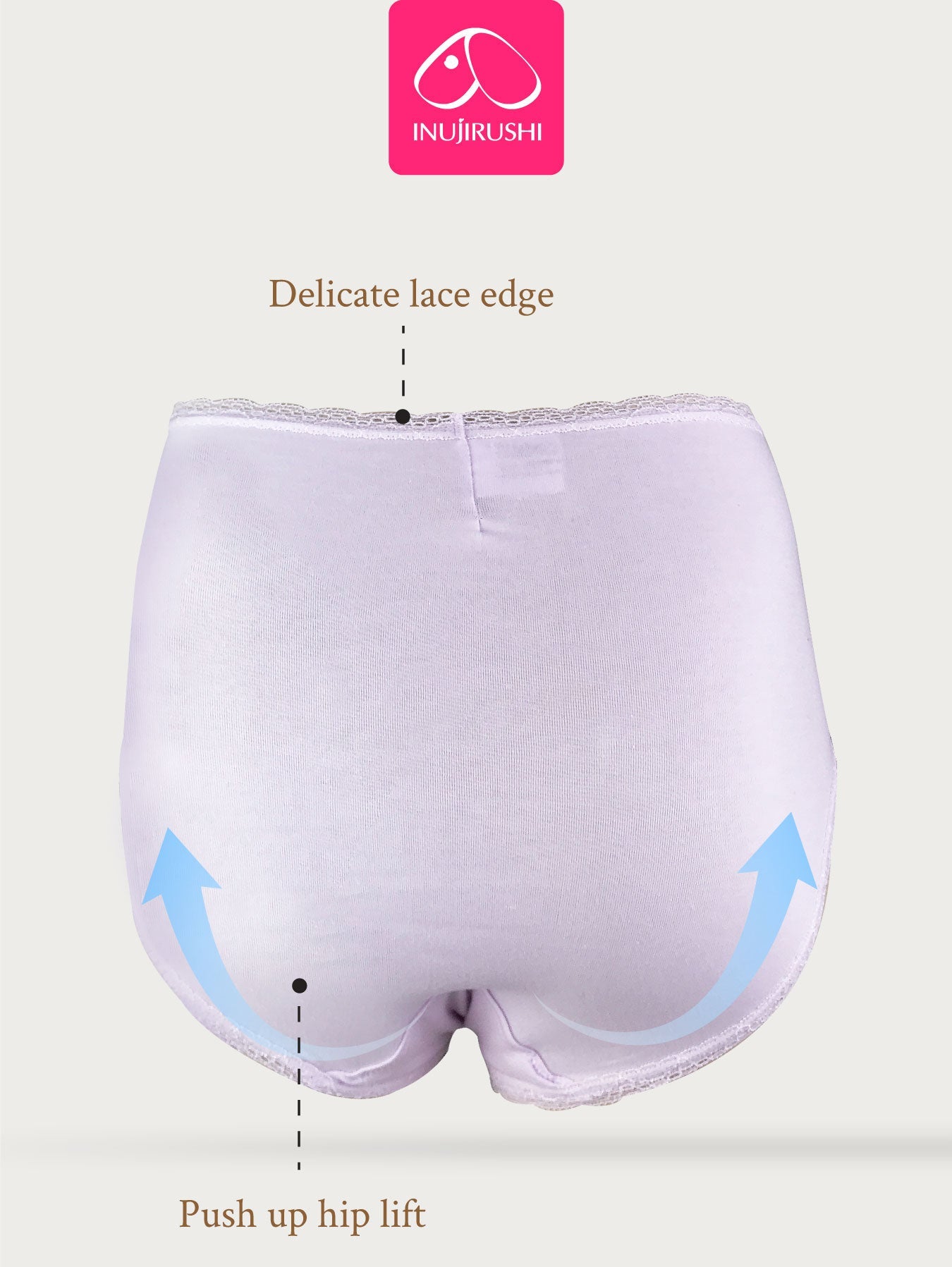 INUJIRUSHI Leakproof High Waist Panties (Japan Made)