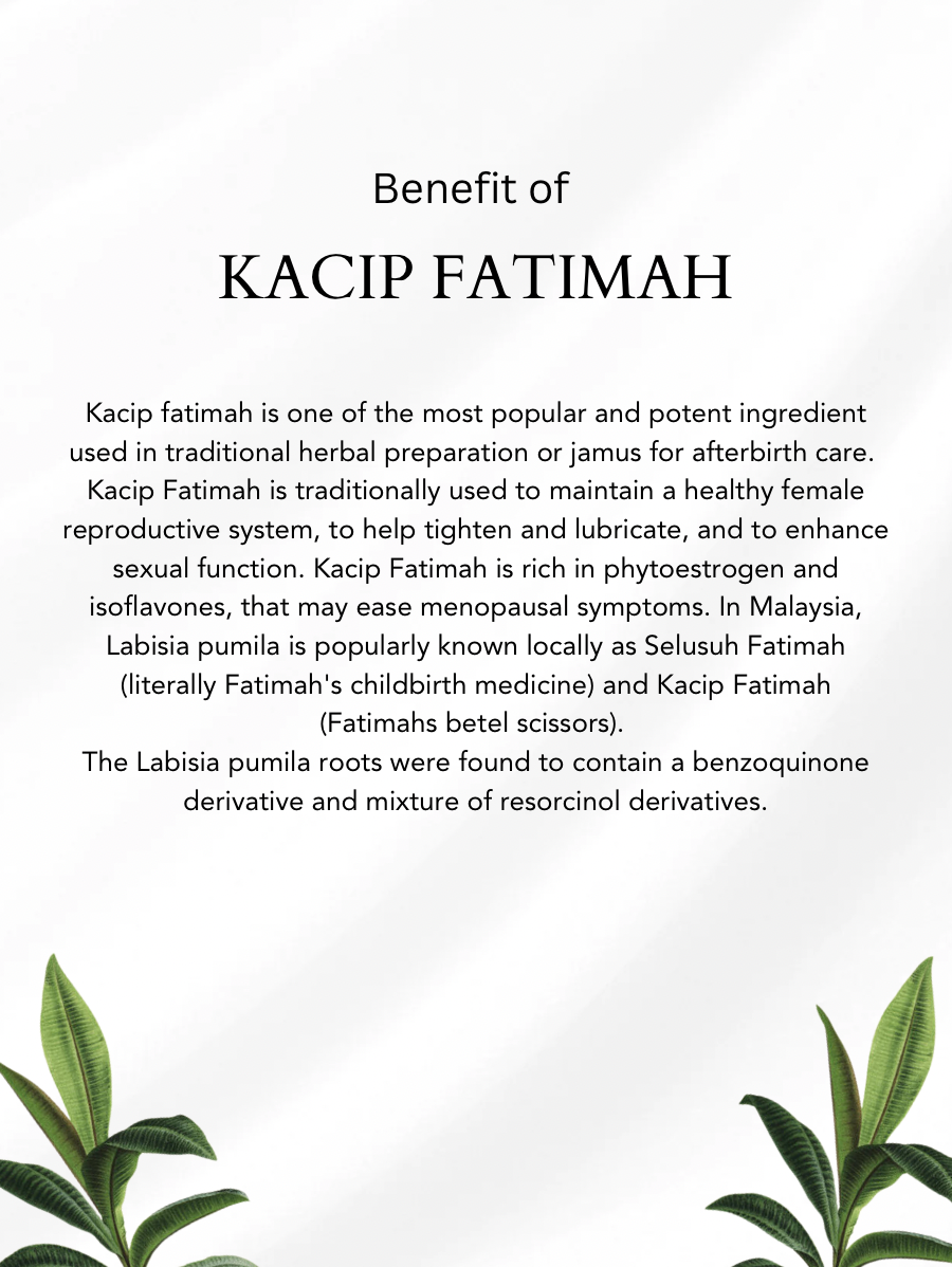 Bmama x Malka Plant-based Kacip Fatimah Feminine Wash (30ml)