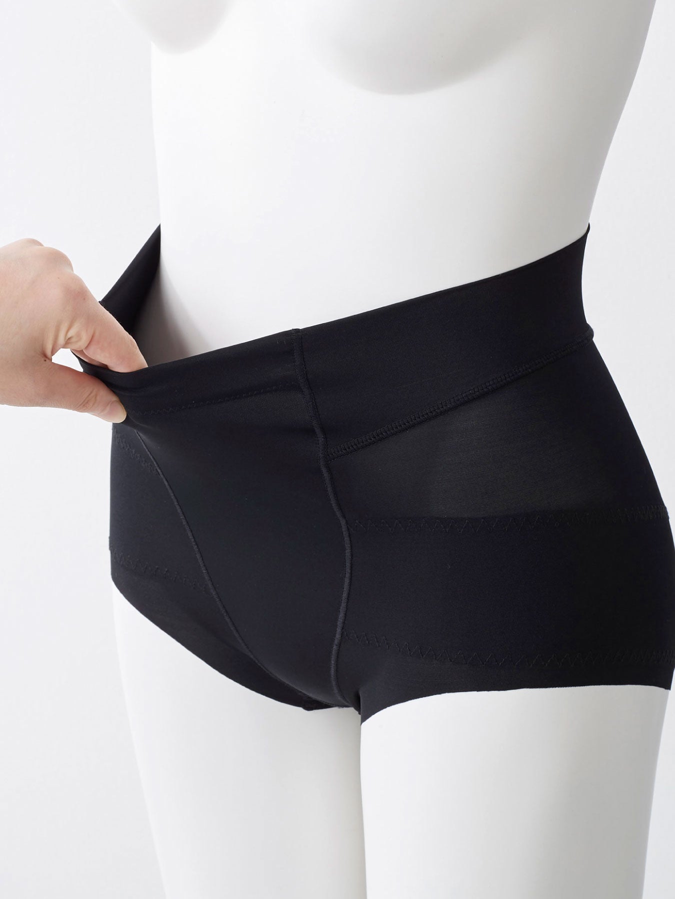 Low Waist Seamless Abdomen Hip Lifting Body Shaping Safety Pants