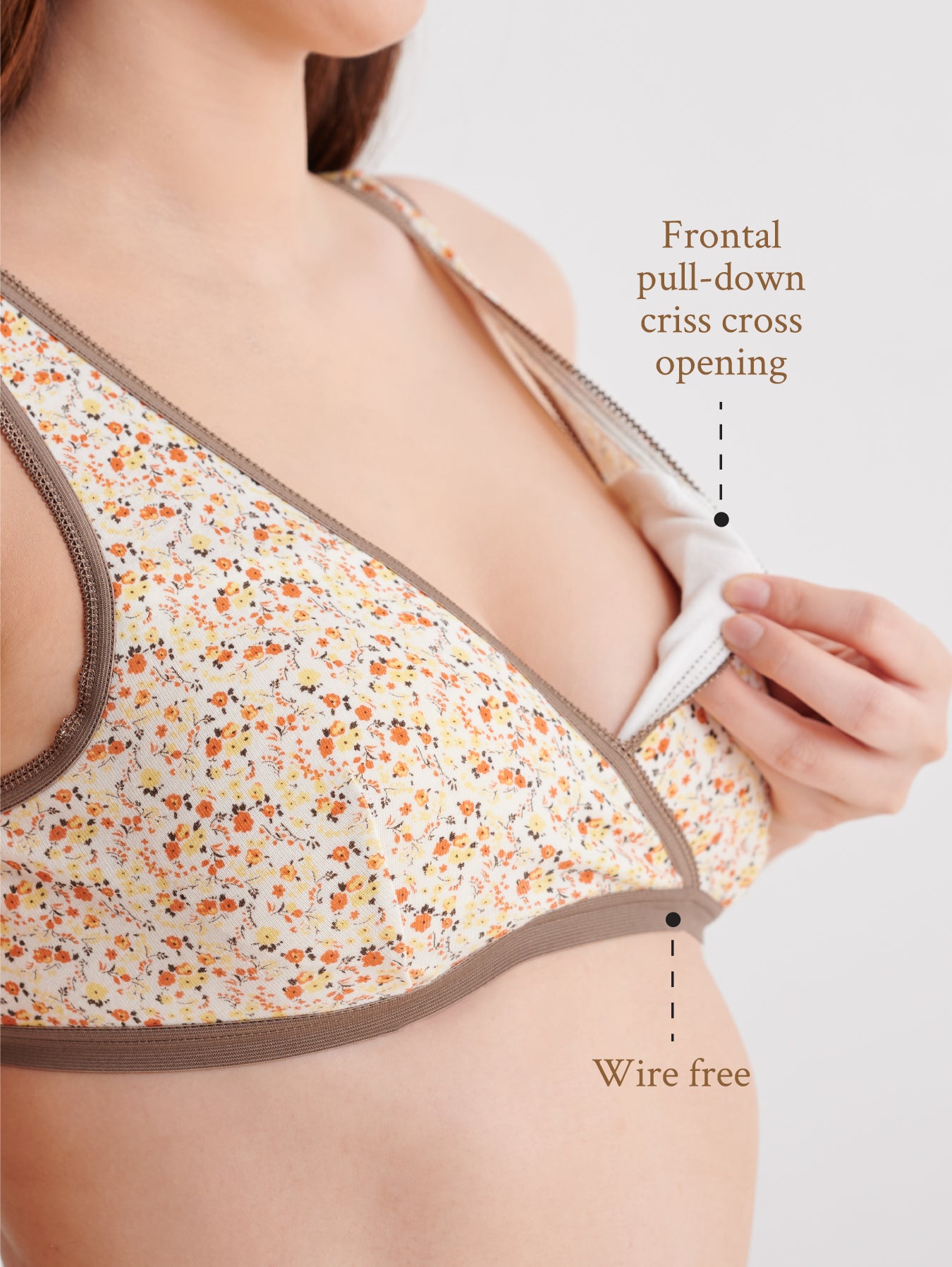 Seamless Comfortable Sleeping Nursing Bra