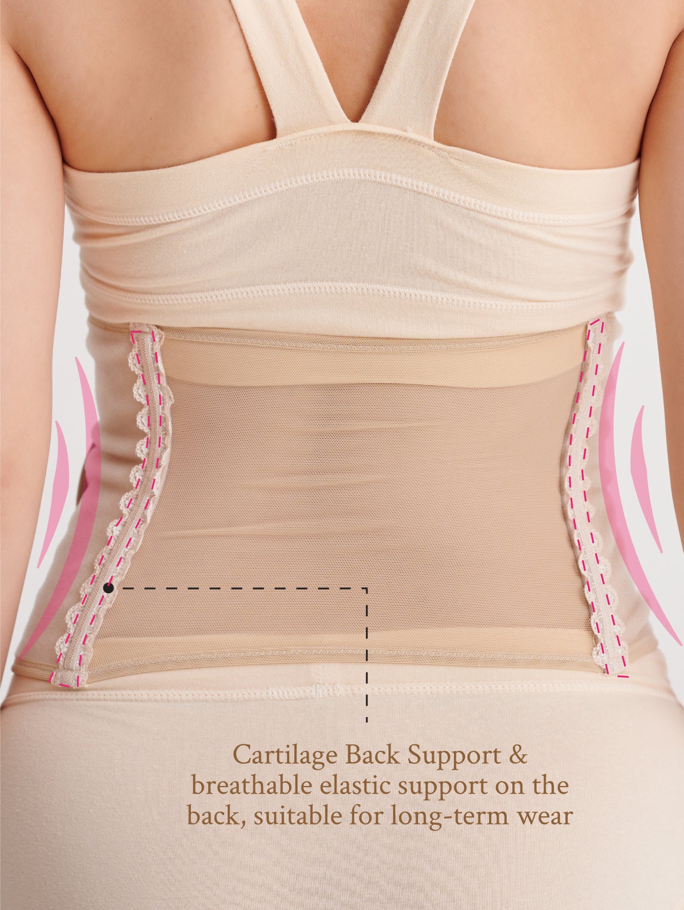 Powerful Lace Postnatal Belly Binder (Step 2)