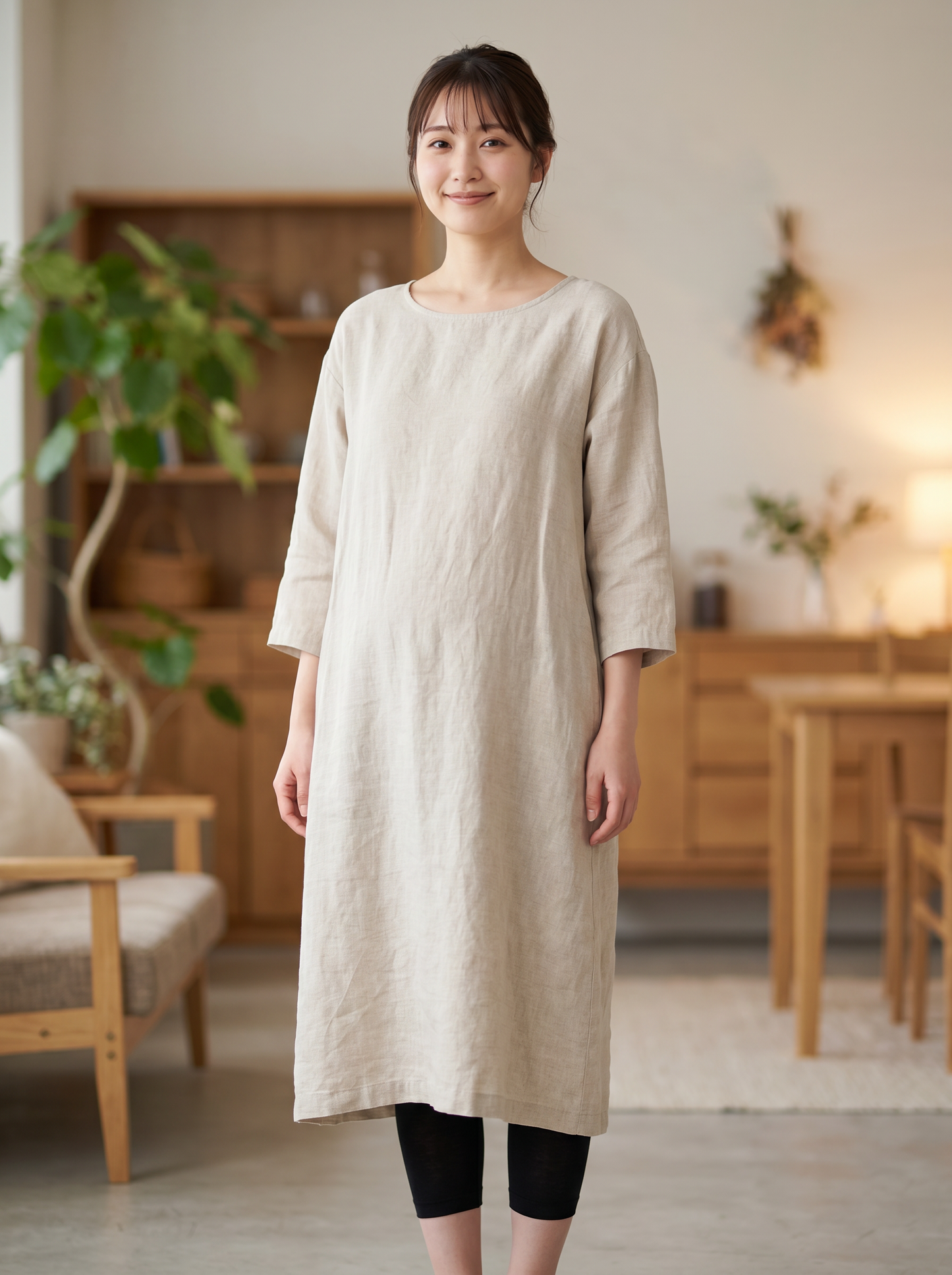 INUJIRUSHI Maternity Capri Stocking (Japan Made)