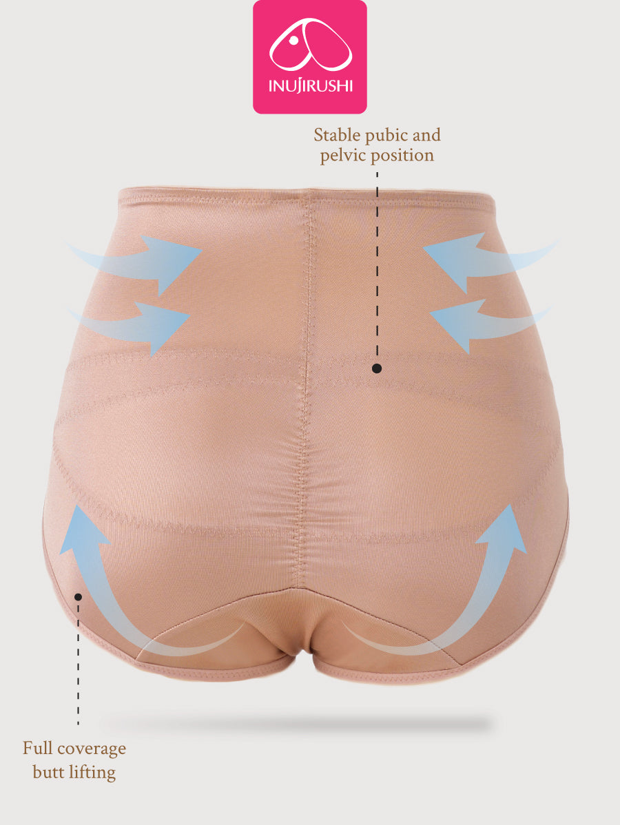 INUJIRUSHI Pelvic Care & Hip Up Briefs (Japan Made)