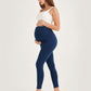 Blue Slim Fit Stretchable Maternity Legging