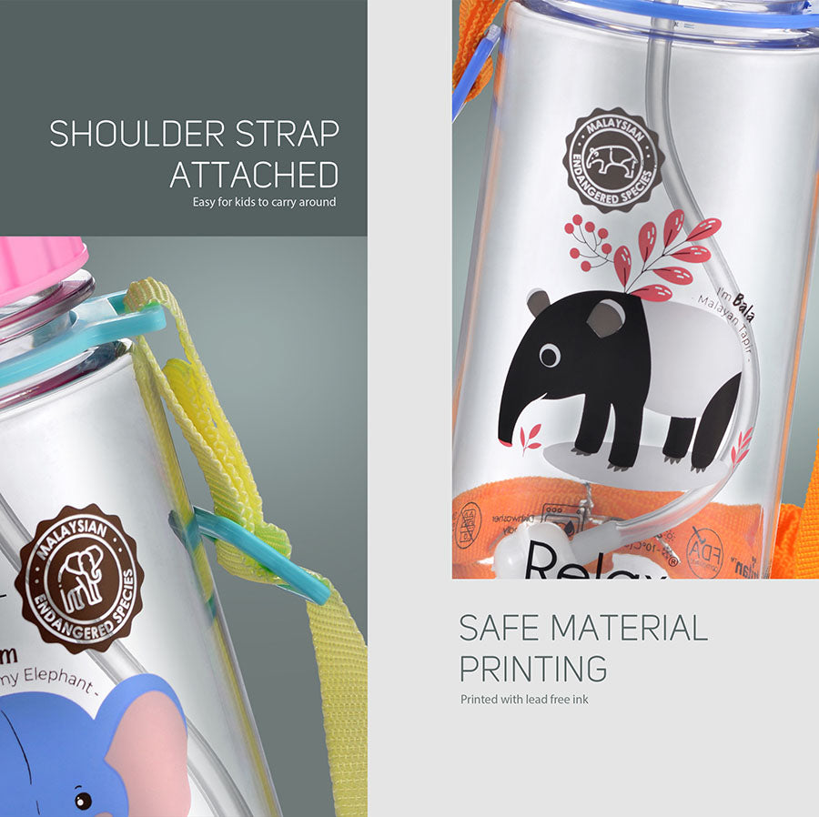 Lightweight water bottle for children