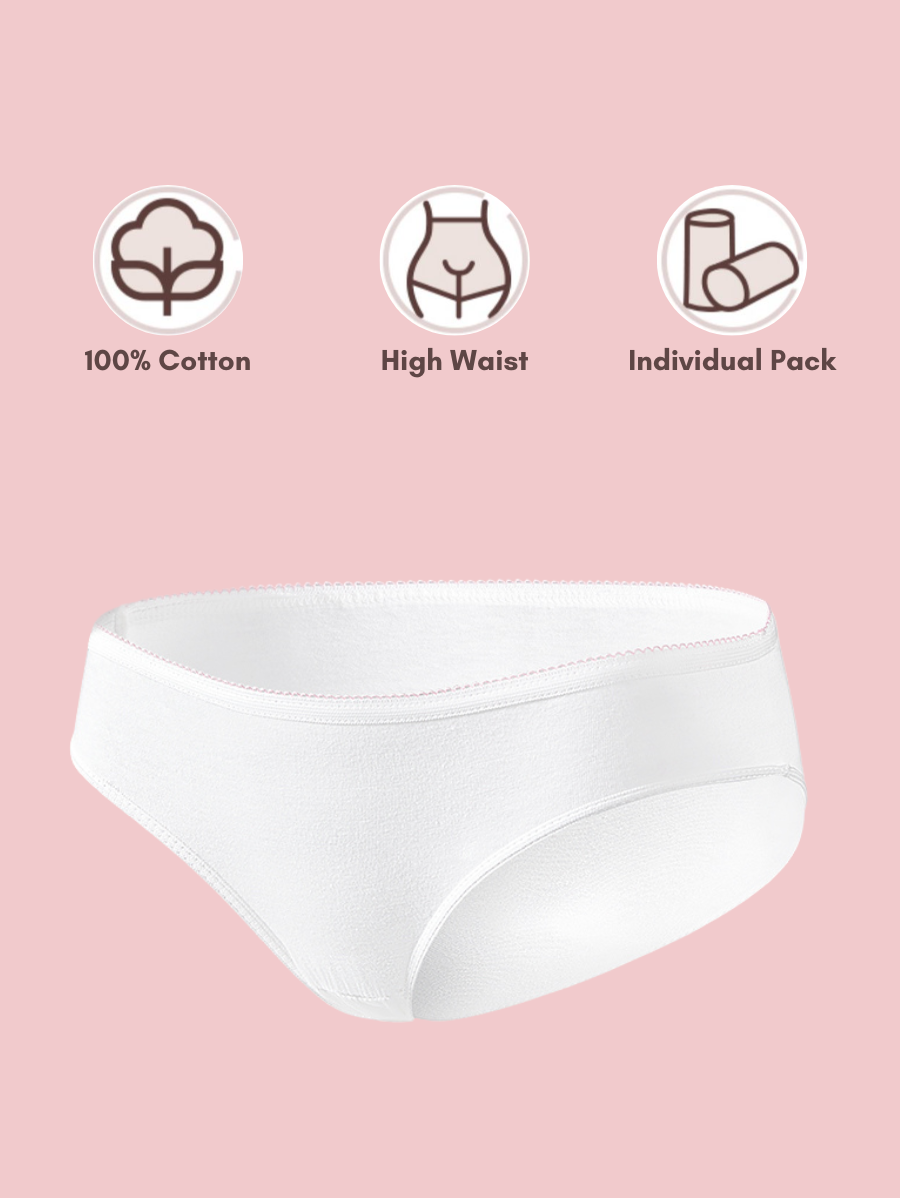 Maternity Half Cotton Disposable Panties