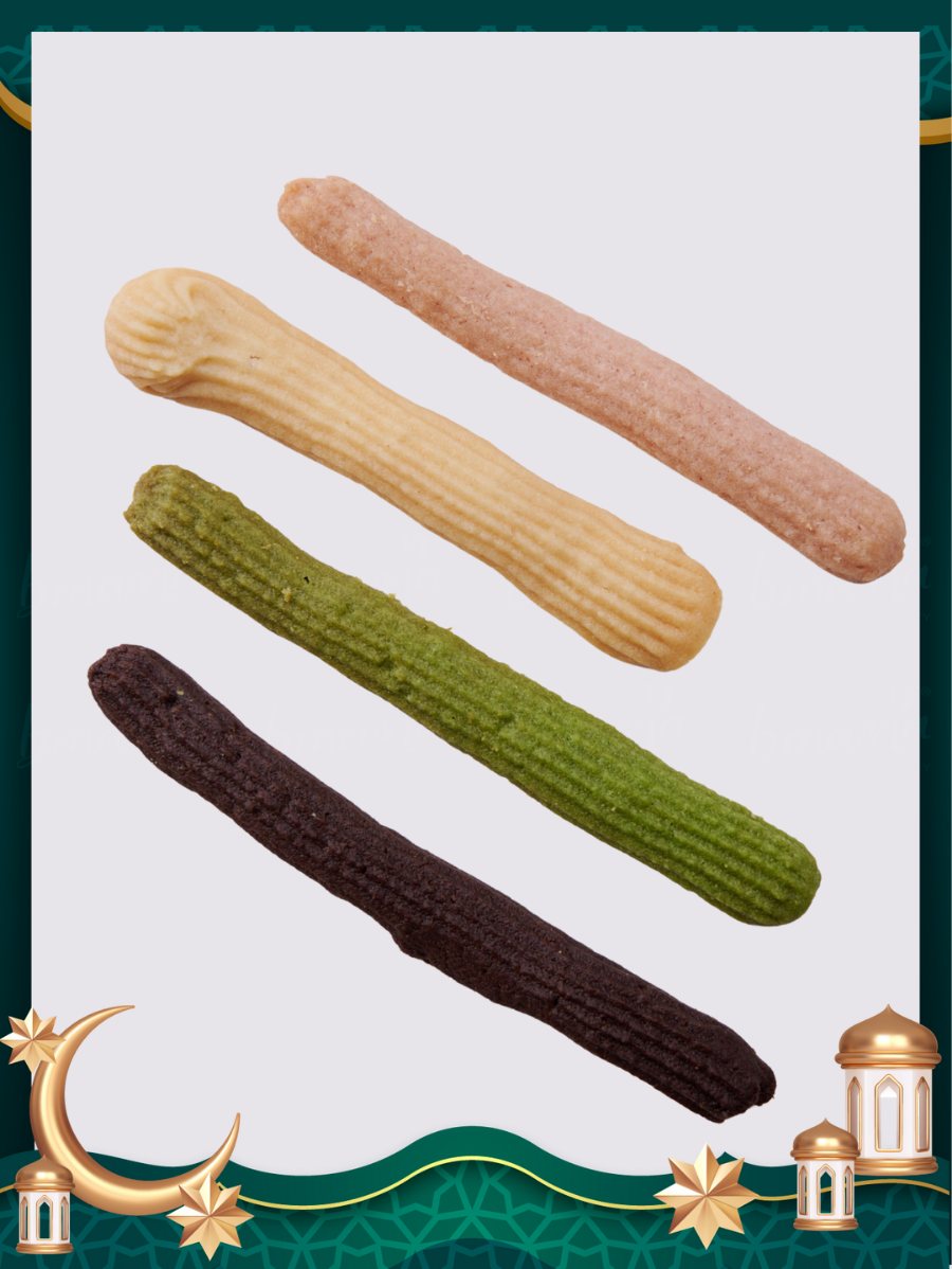 4 Flavour Stick Mix Cookies
