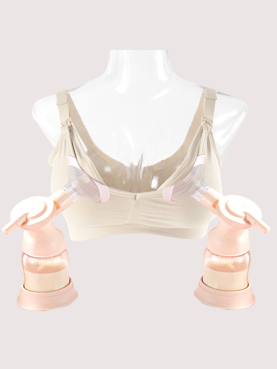Hands-free nursing bra for busy and multitasking moms