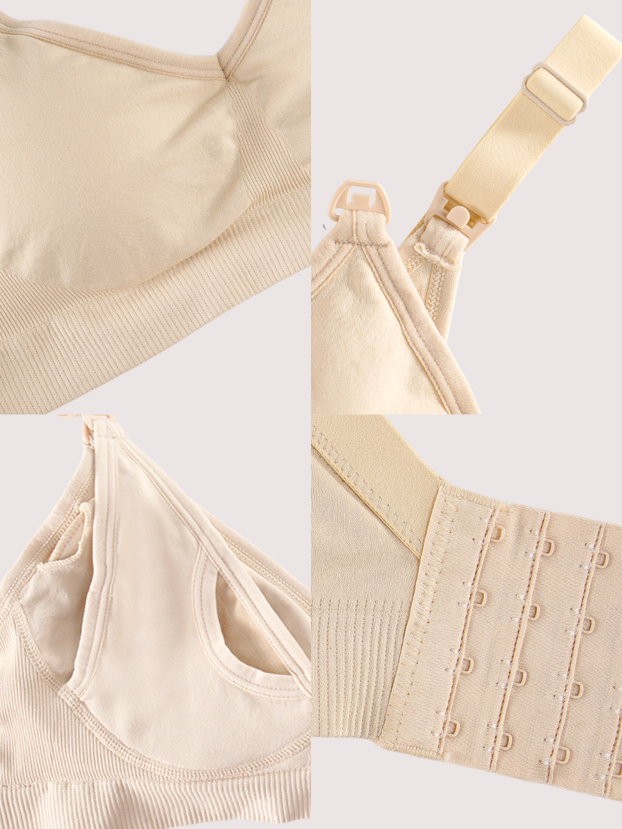 Convenient and versatile sport bra for breastfeeding moms