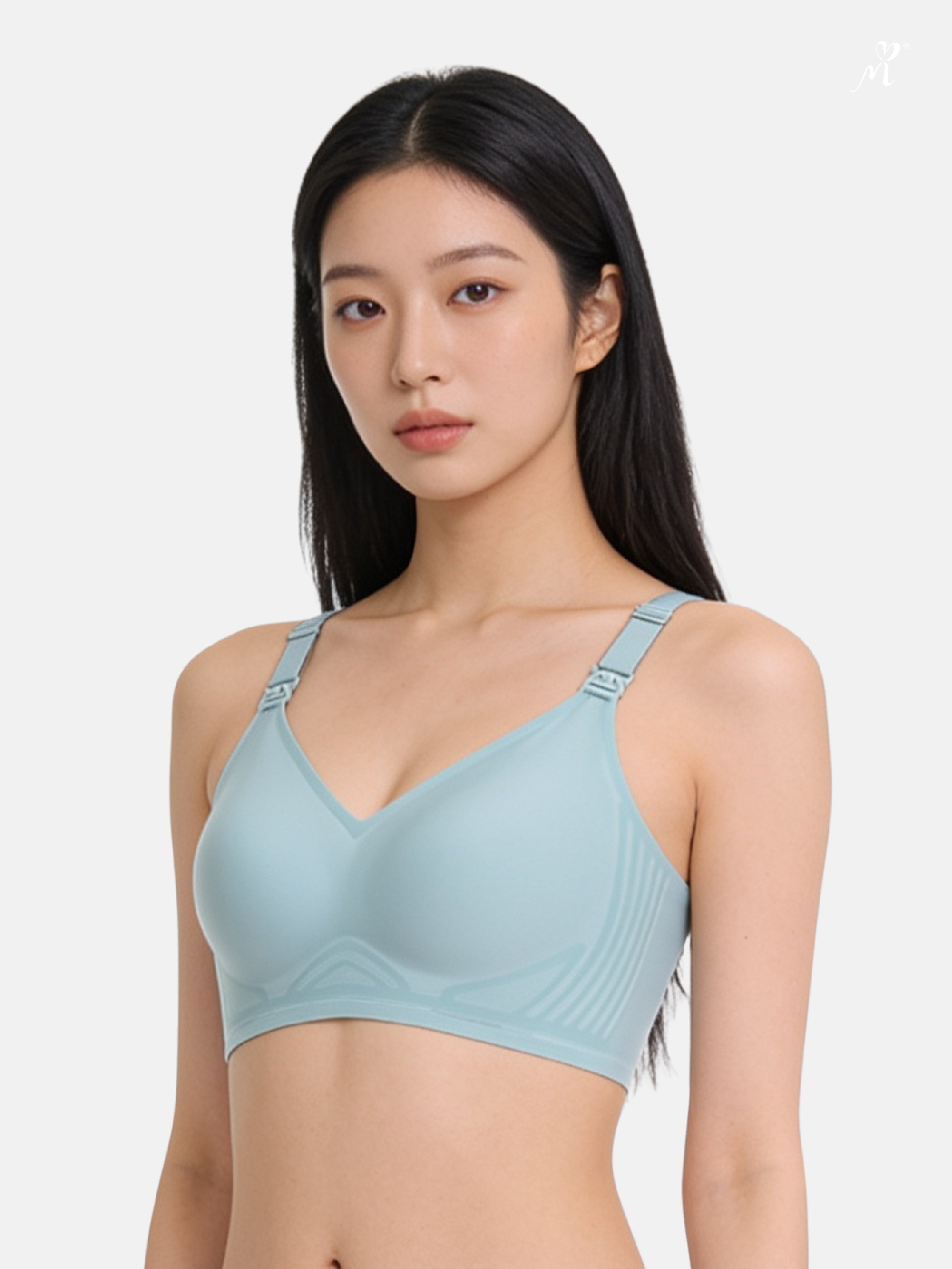 Bmama Cooling Ice Silk Nursing Bra – Light, Seamless & Supportive