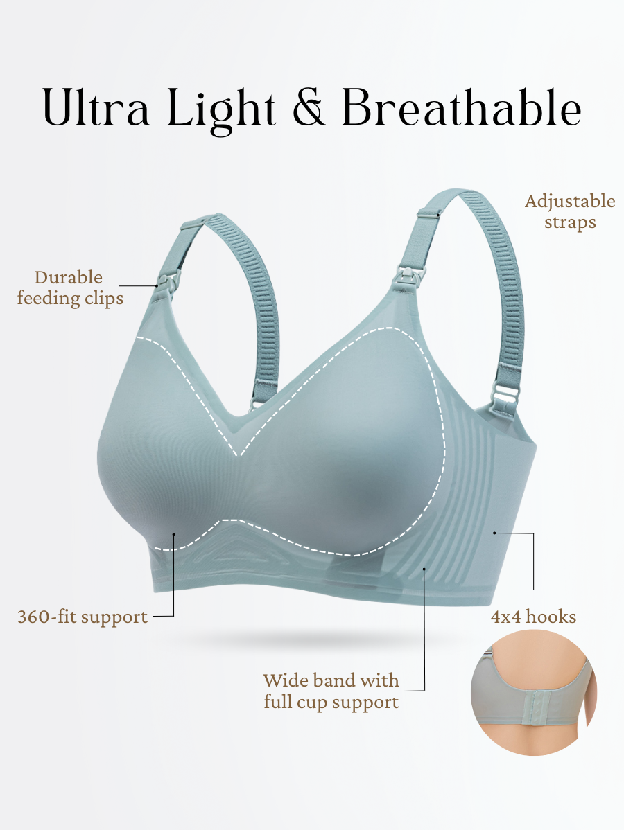 Ultimate Ultra-Light Comfort Seamless Air Nursing Bra