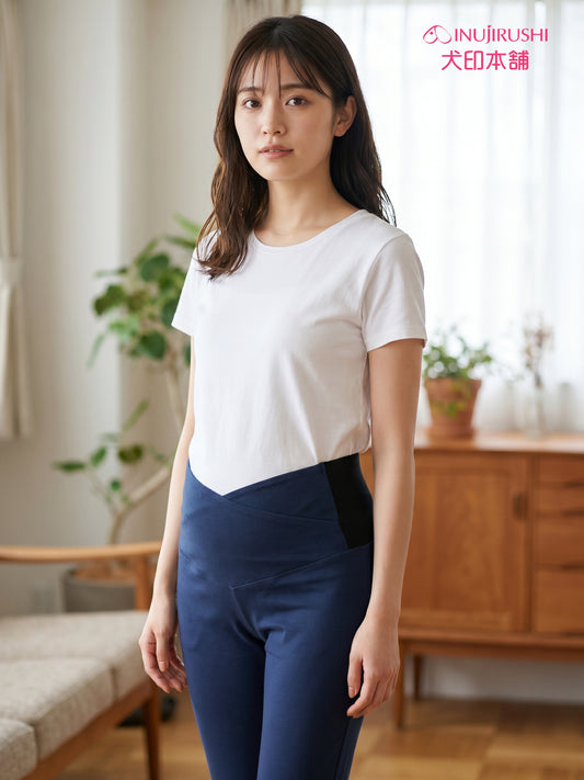 INUJIRUSHI Prenatal & Postpartum Maternity Denim Pants (Japan Made)