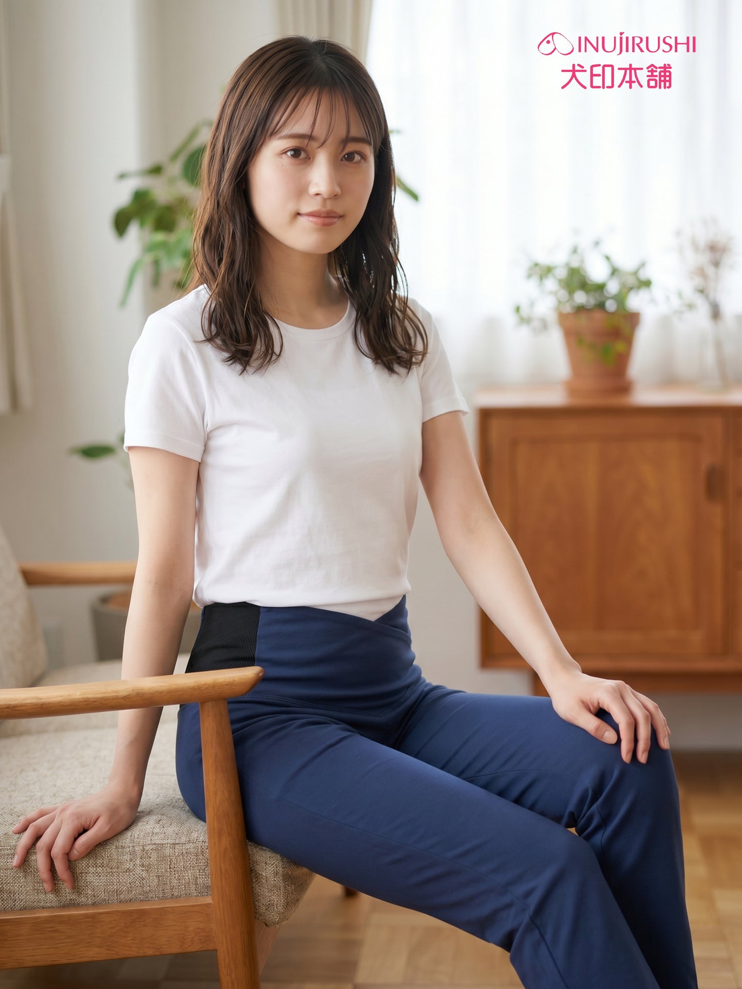 INUJIRUSHI Prenatal & Postpartum Maternity Denim Pants (Japan Made)