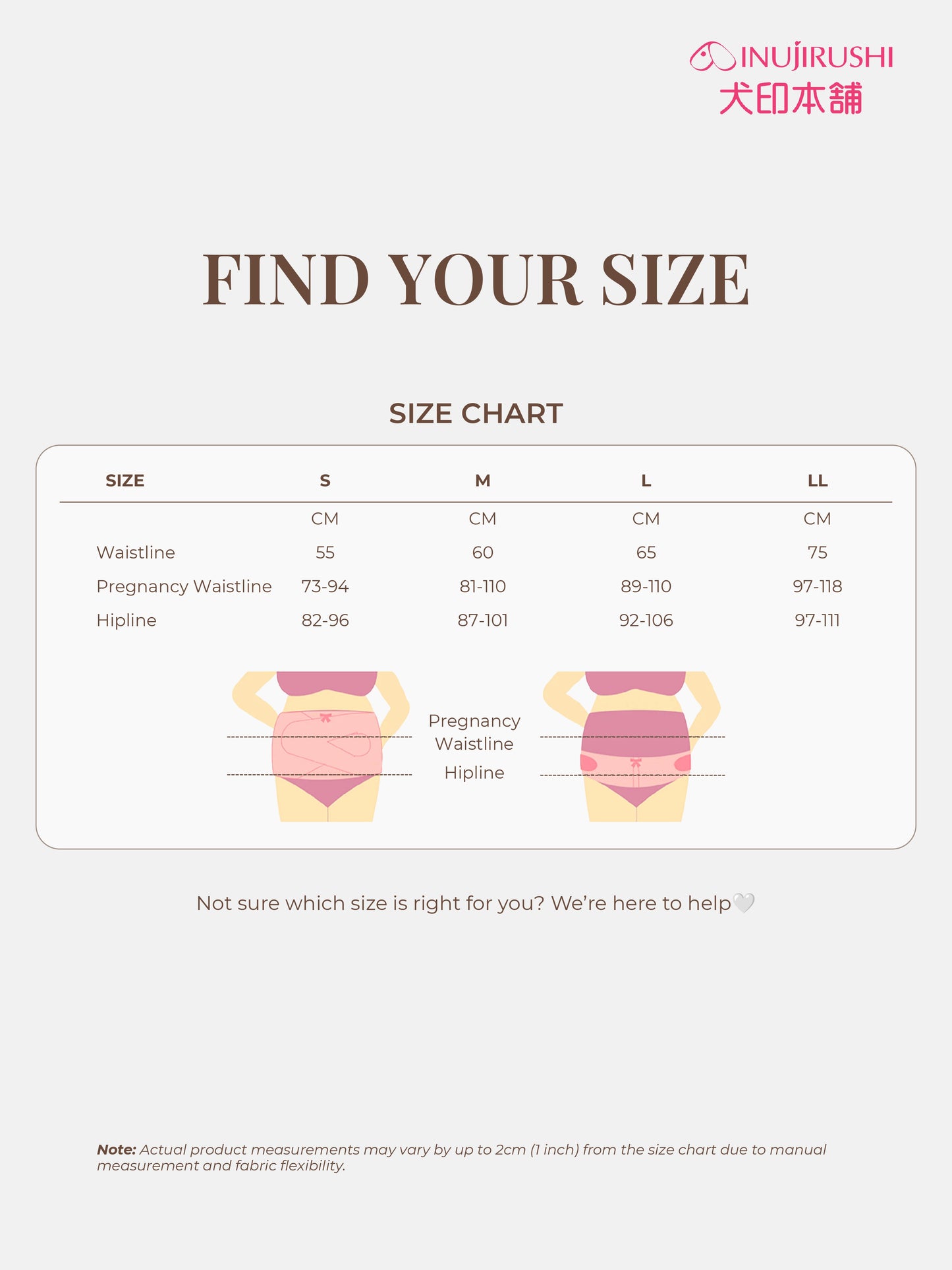 INUJIRUSHI Prenatal & Postpartum Maternity Pants (Japan Made)