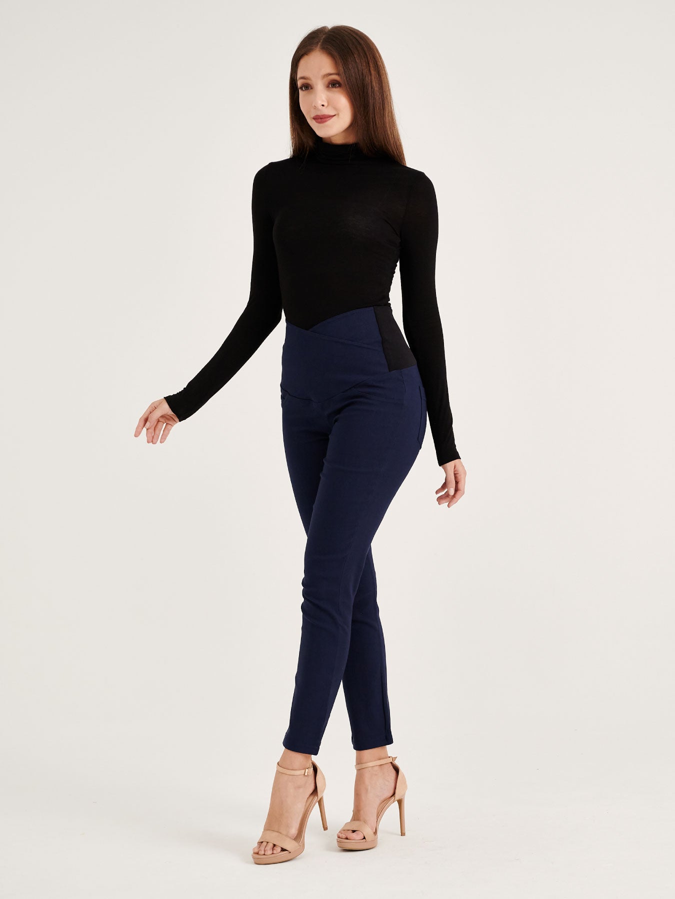 Inujirushi Fairy Skinny Leg Maternity Pants