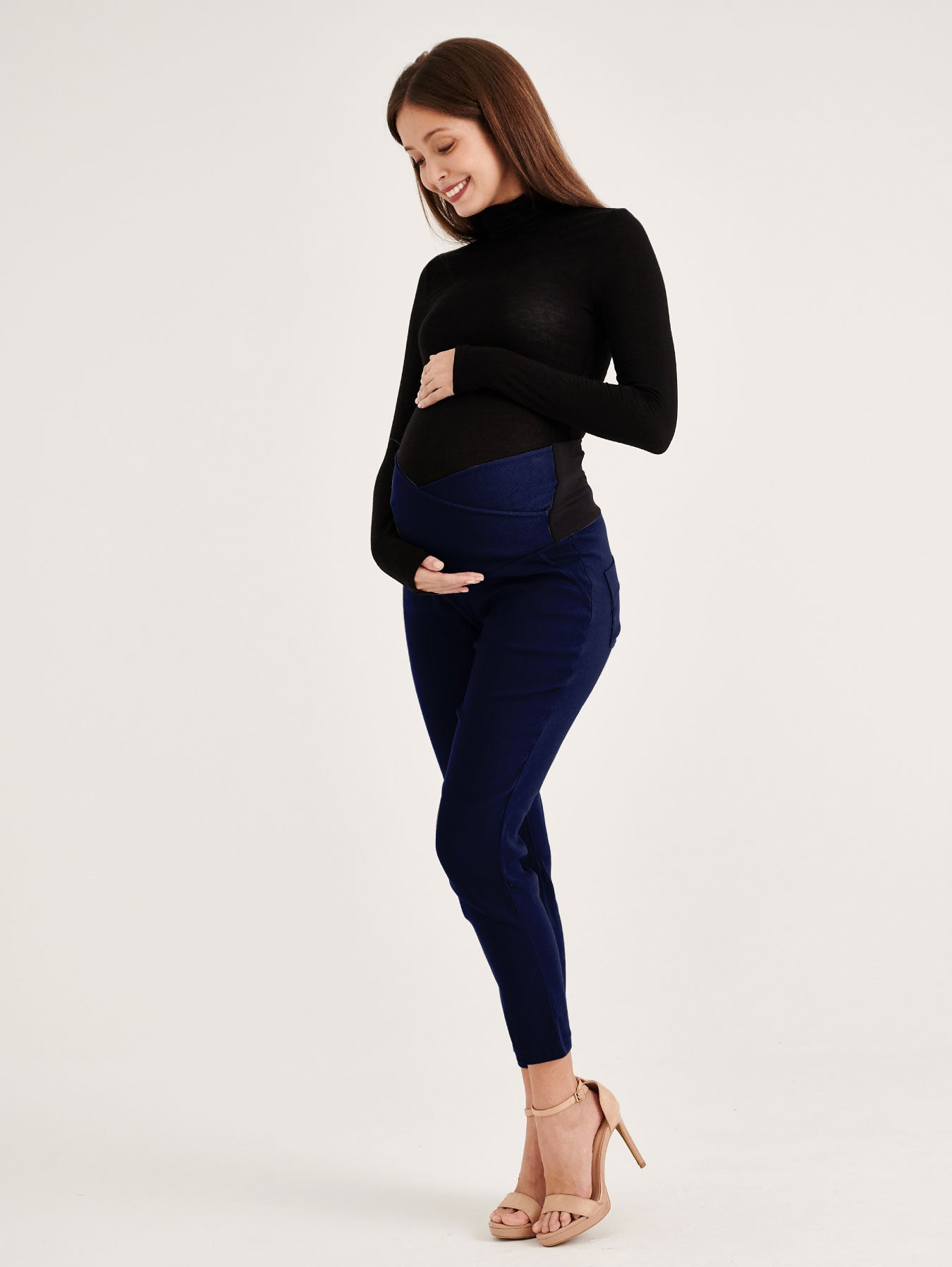 Inujirushi Fairy Skinny Leg Maternity Pants