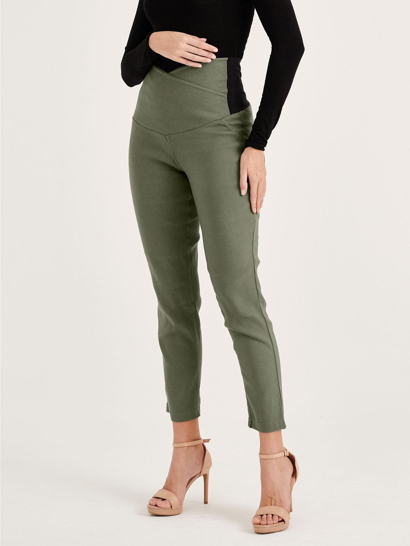Inujirushi Fairy Skinny Leg Maternity Pants