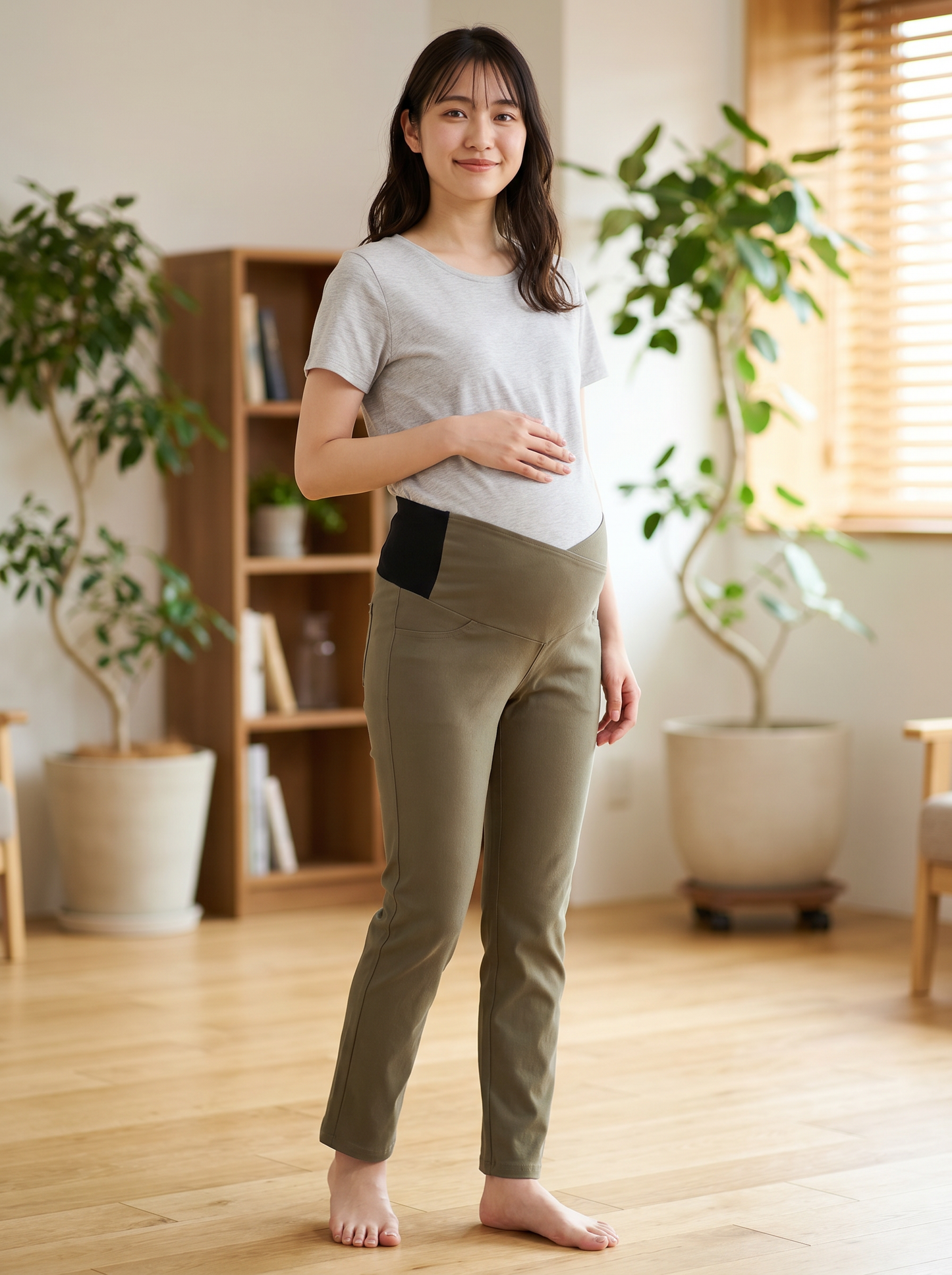 INUJIRUSHI Prenatal & Postpartum Maternity Pants (Japan Made)