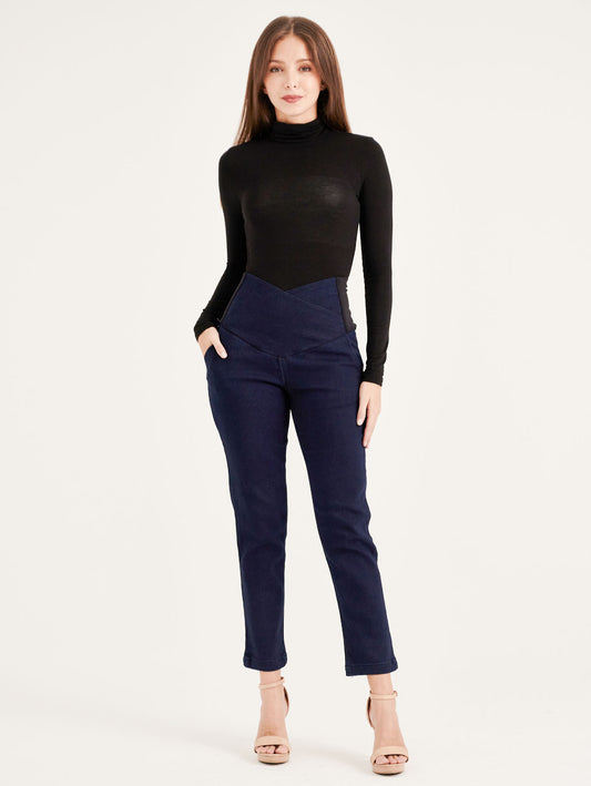 Inujirushi Navy Fairy Maternity Pant (Pre and Postpartum)