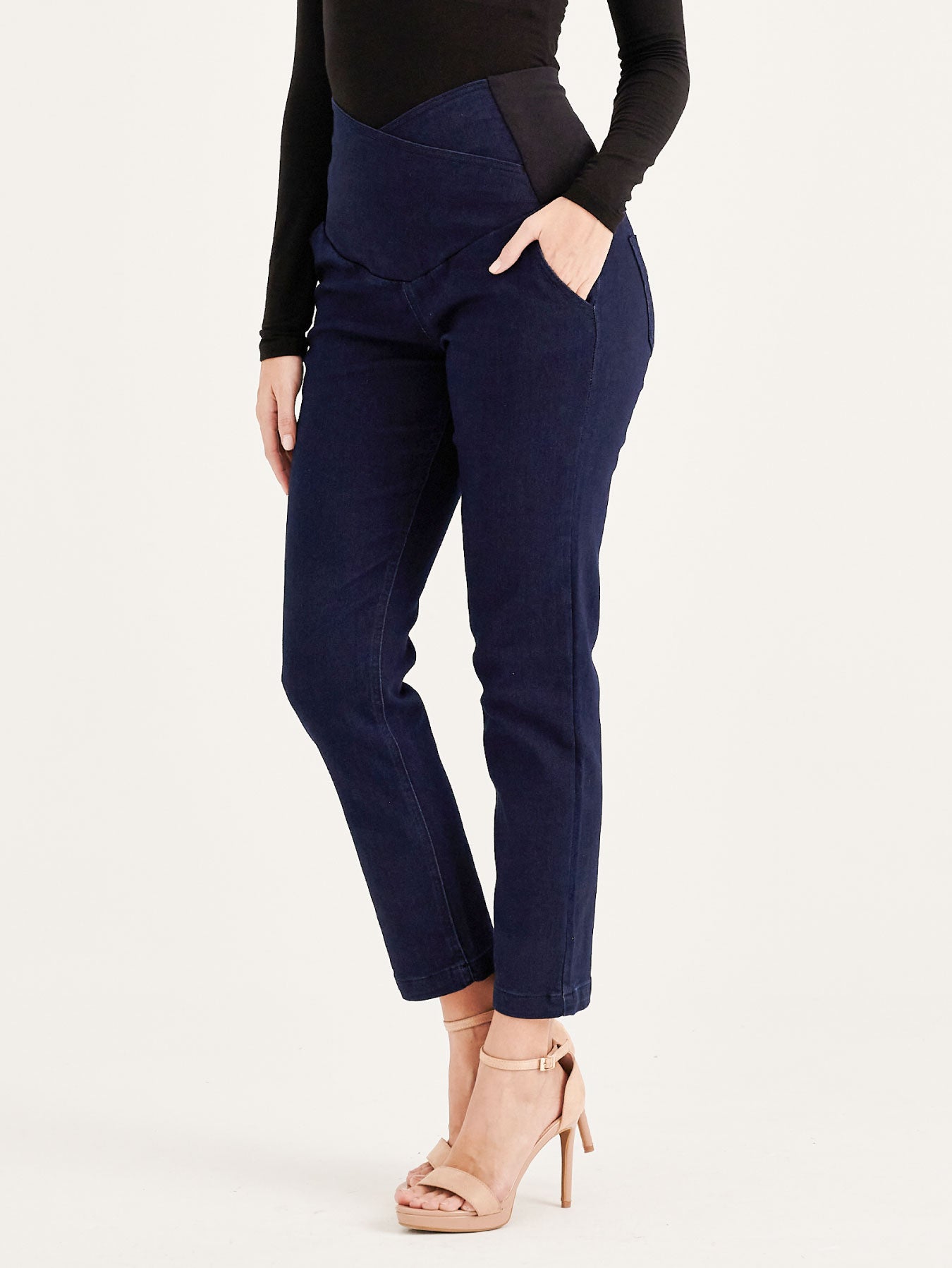 Inujirushi Navy Fairy Maternity Pant (Pre and Postpartum)