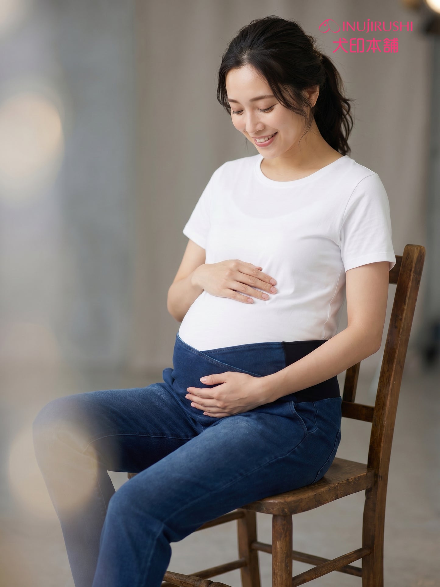 Prenatal & Postpartum Maternity Straight Jeans