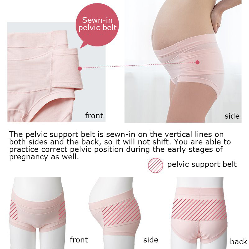INUJIRUSHI Pregnancy Belly & Pelvic Care Support Panties (Japan Made)
