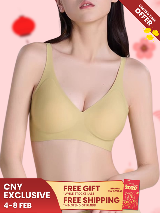 Comfortable & Supportive Wireless Seamless Bra (Normal Bra)