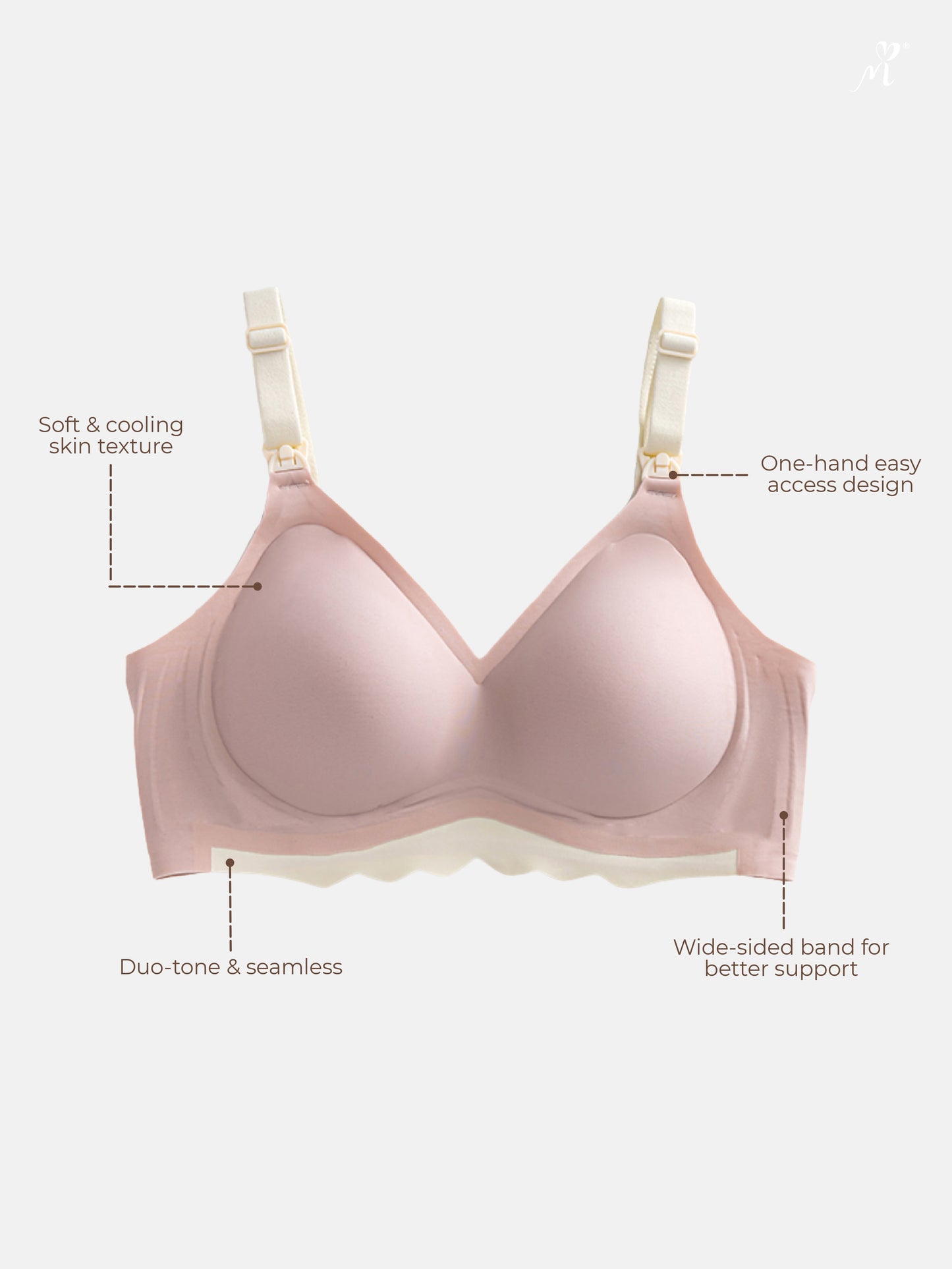 Ultra Cooling Seamless Nursing Bra