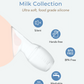 Manual Breast Pump Milk Collector Silicone BPA Free Milk Saver with Cover Food-Grade