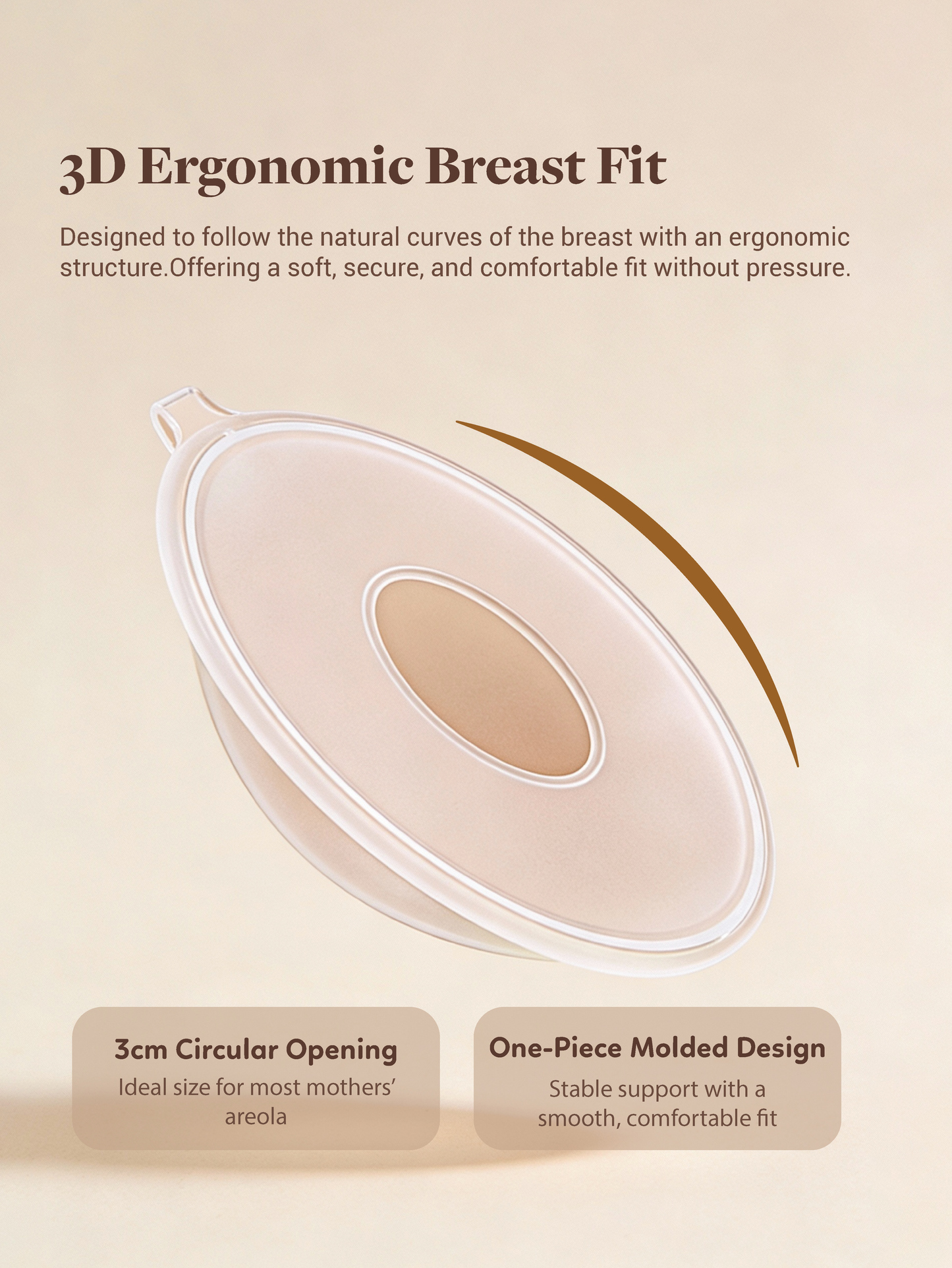Handsfree Silicone Milk Collector