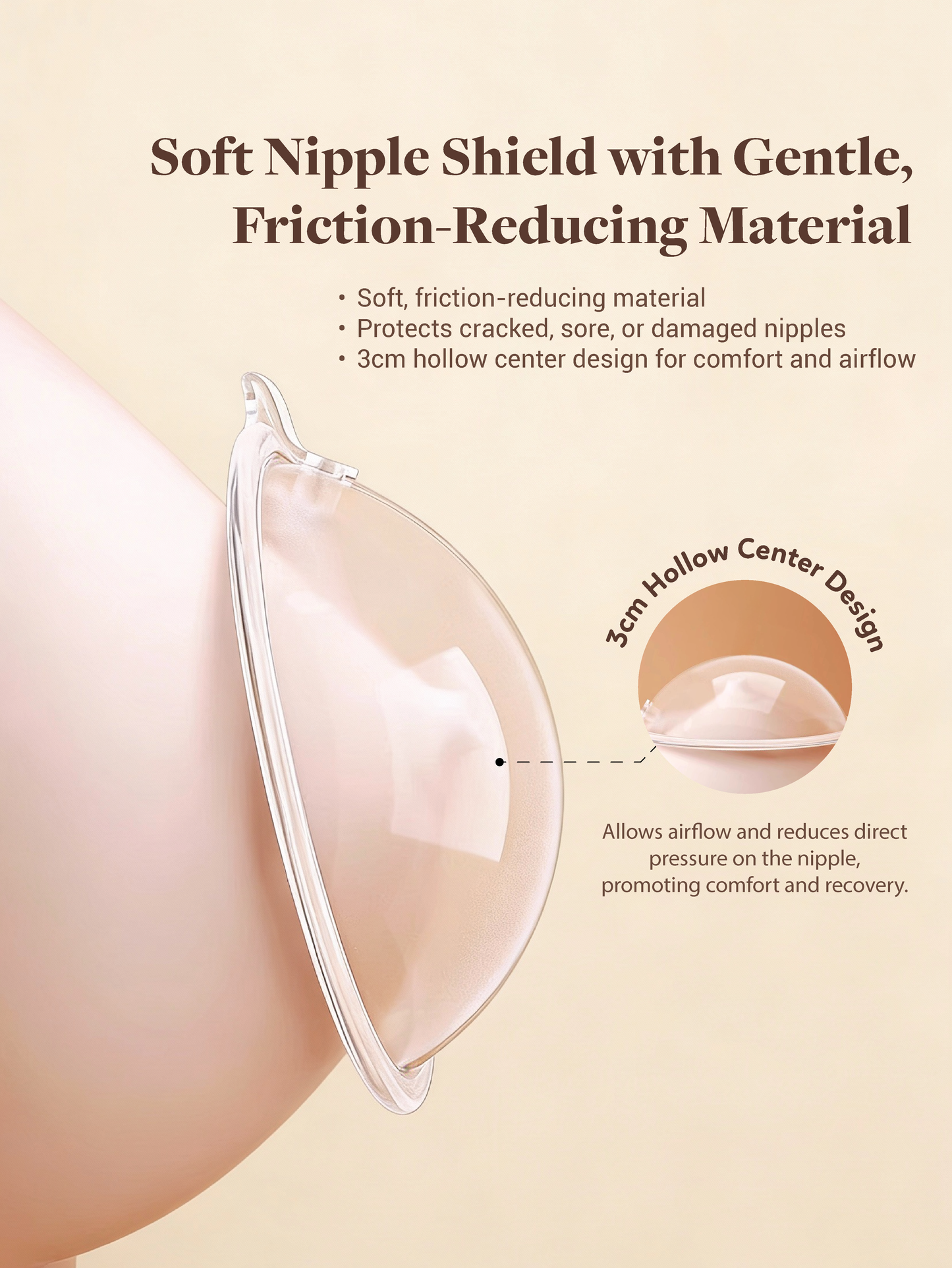 Handsfree Silicone Milk Collector