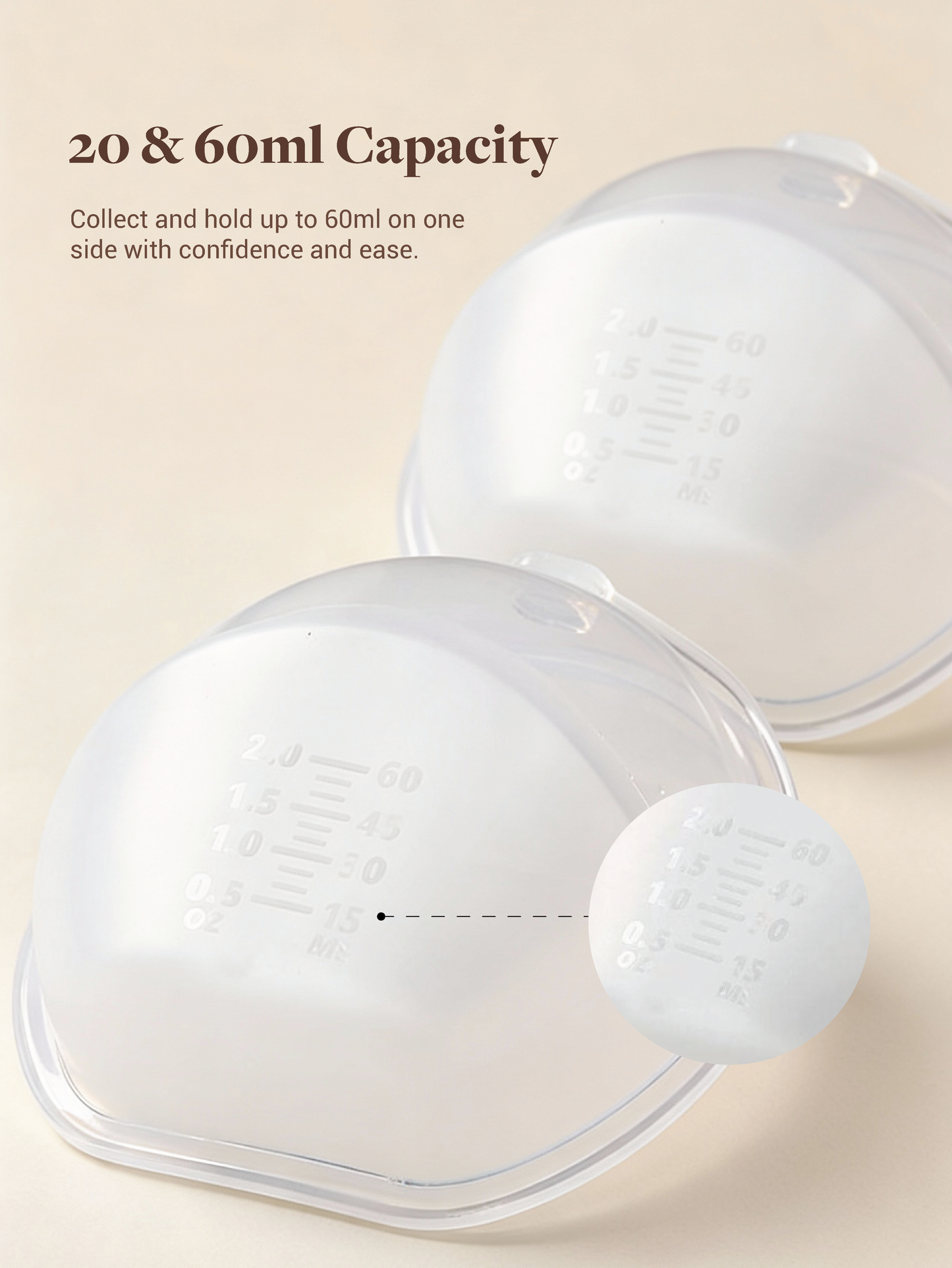 Handsfree Silicone Milk Collector