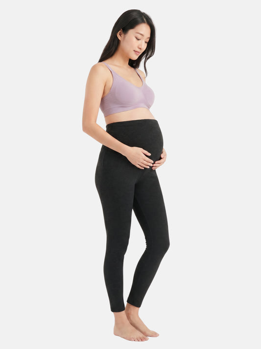 High Waist Maternity Legging - Black