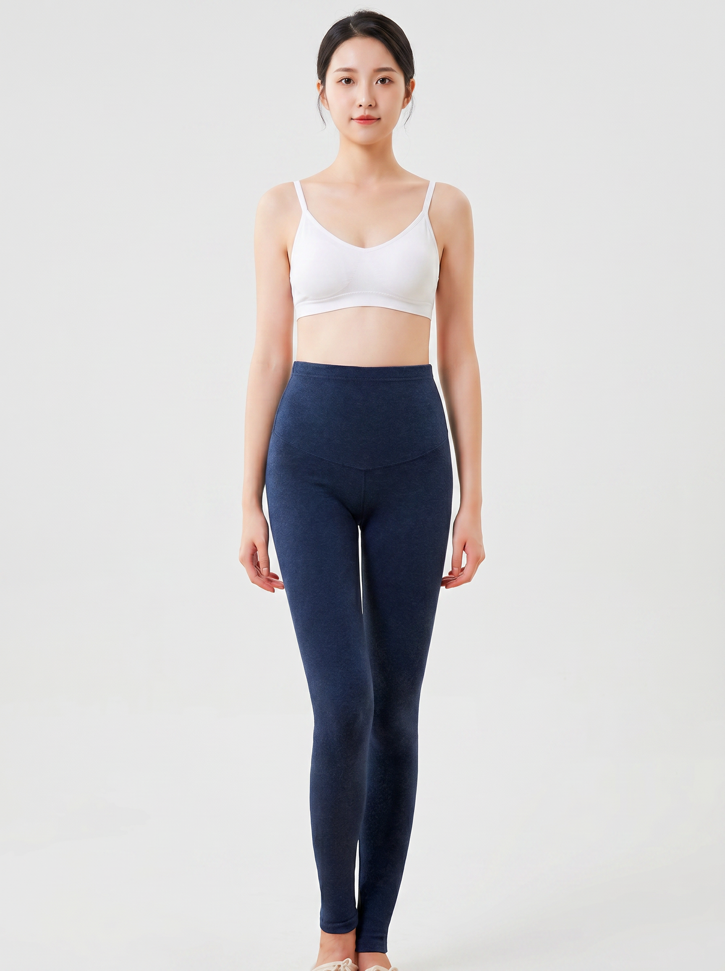 High Waist Maternity Legging - Blue