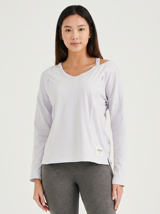 Side-Access Nursing Top