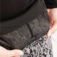 Checkered Support Outer Tightening Cross Belt Pelvis Pants