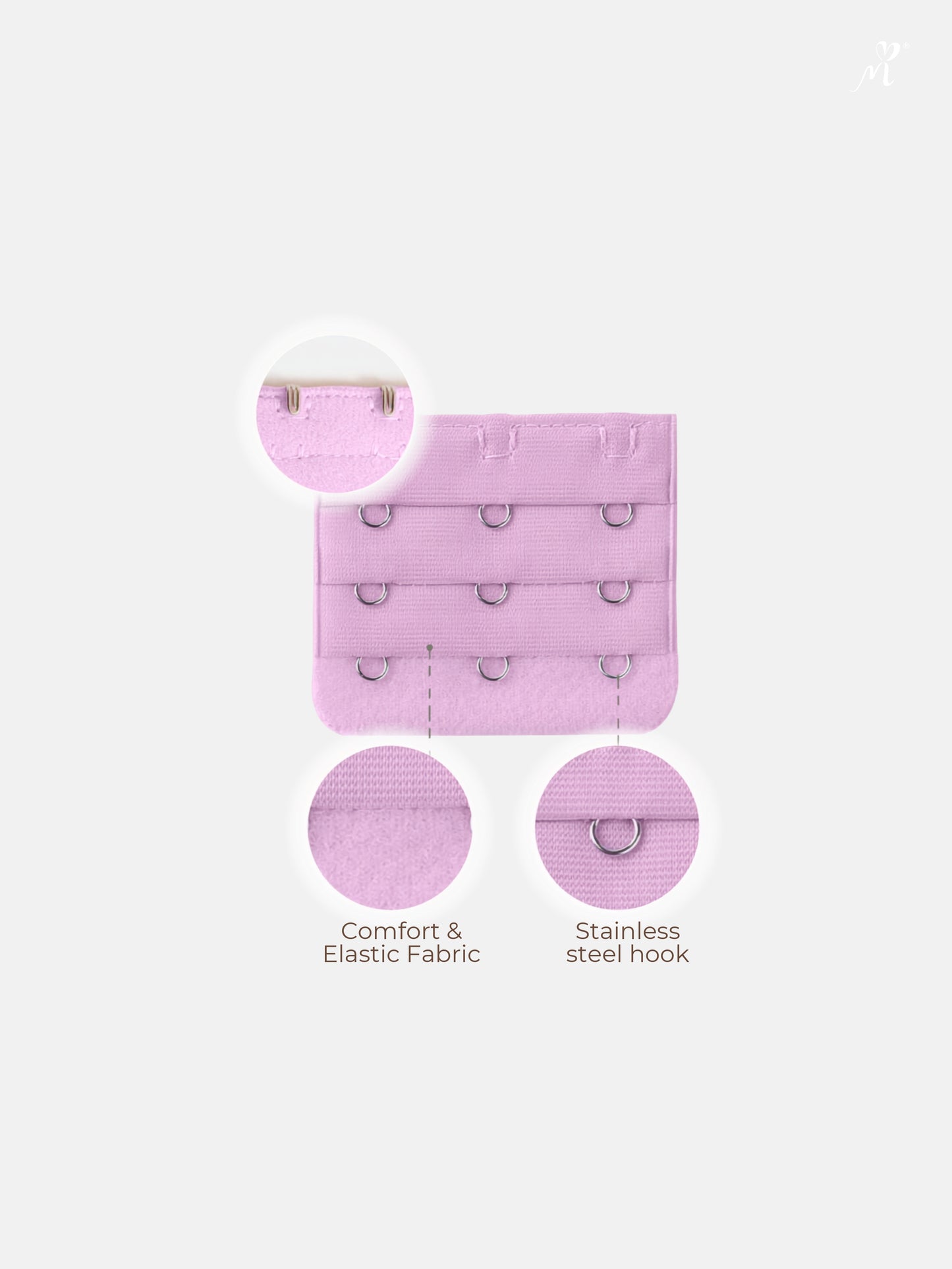 Bra Extenders 3x3 Hooks (5pcs/pack)