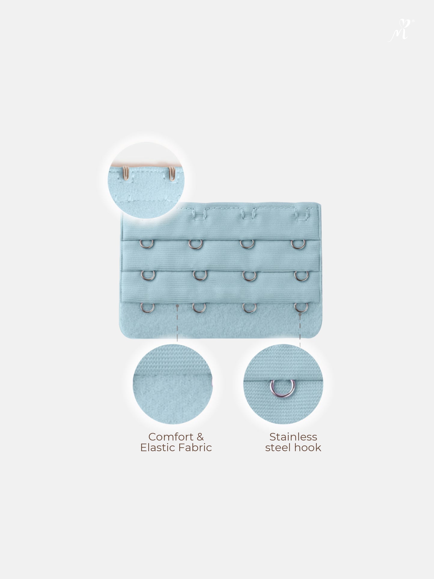 Bra Extenders 4x3 Hooks (5pcs/pack)