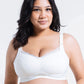 Premium Green Tea Extract Antibacterial Lace Top Open Nursing Bra