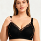 Premium Green Tea Antibacterial Middle Button Nursing Bra