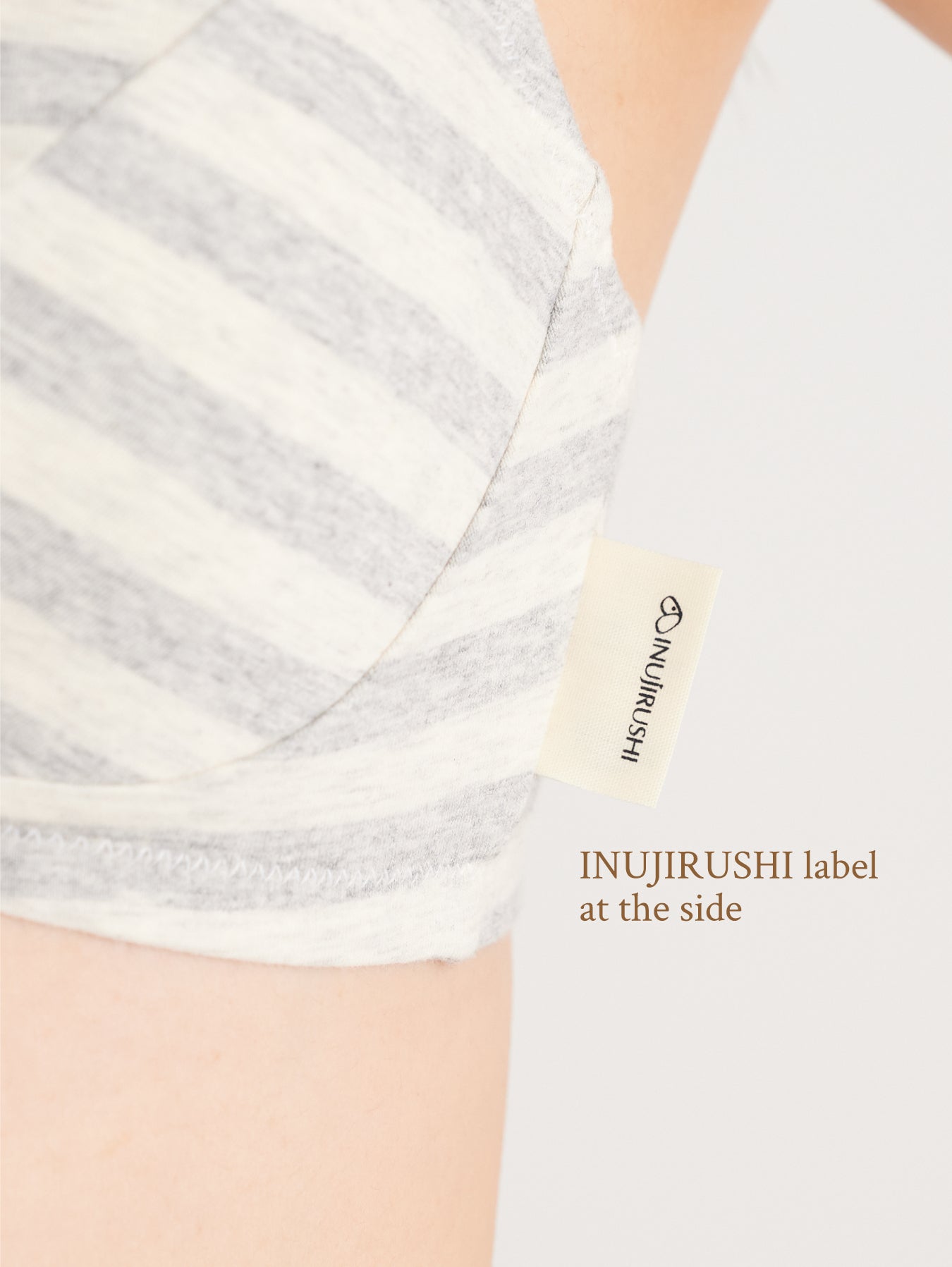 INUJIRUSHI Stripes Maternity Bra (Japan Made)